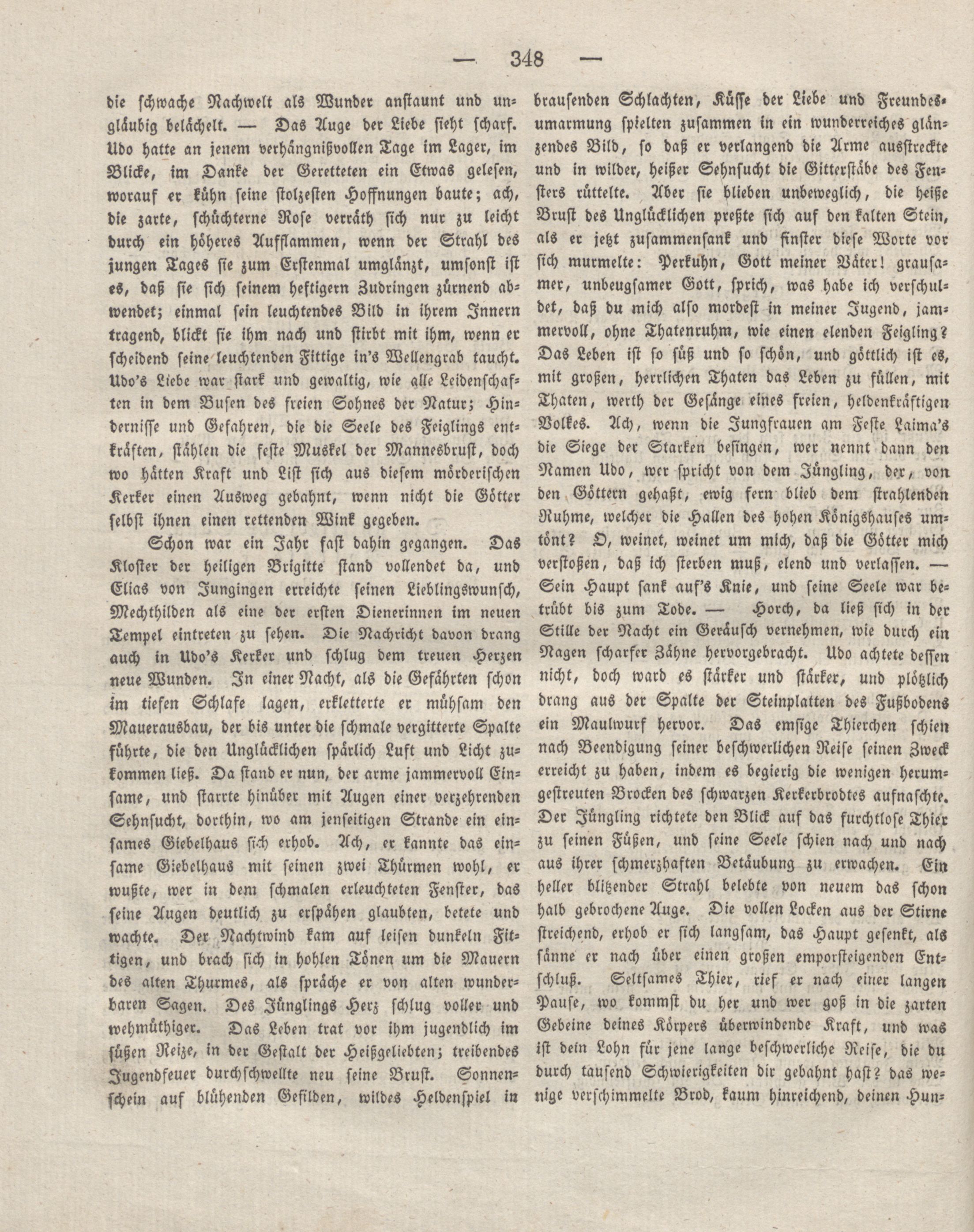 Der unterirdische Gang [3] (1829) | 2. (348) Haupttext