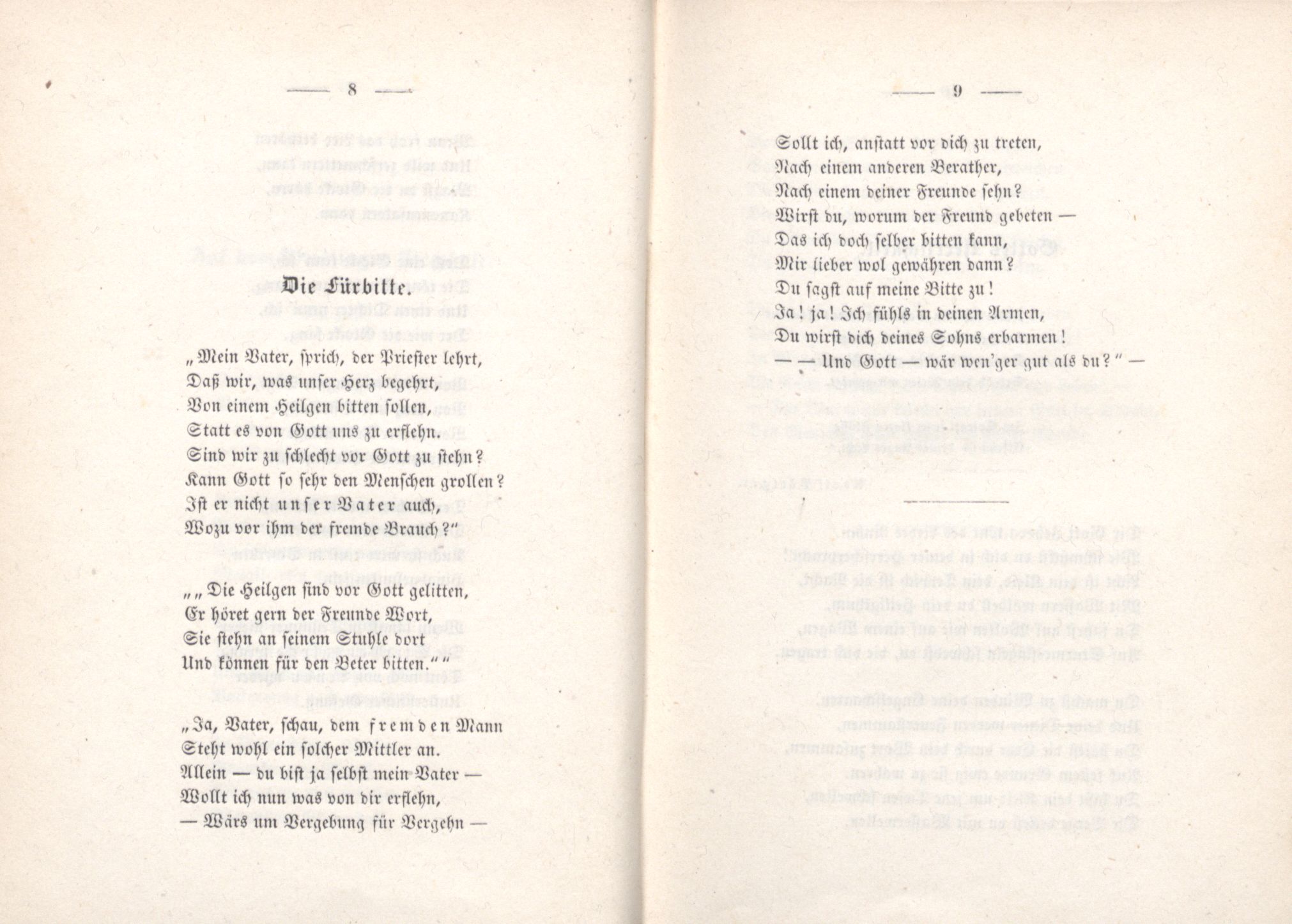 Palmen und Birken (1852) | 12. (8-9) Основной текст