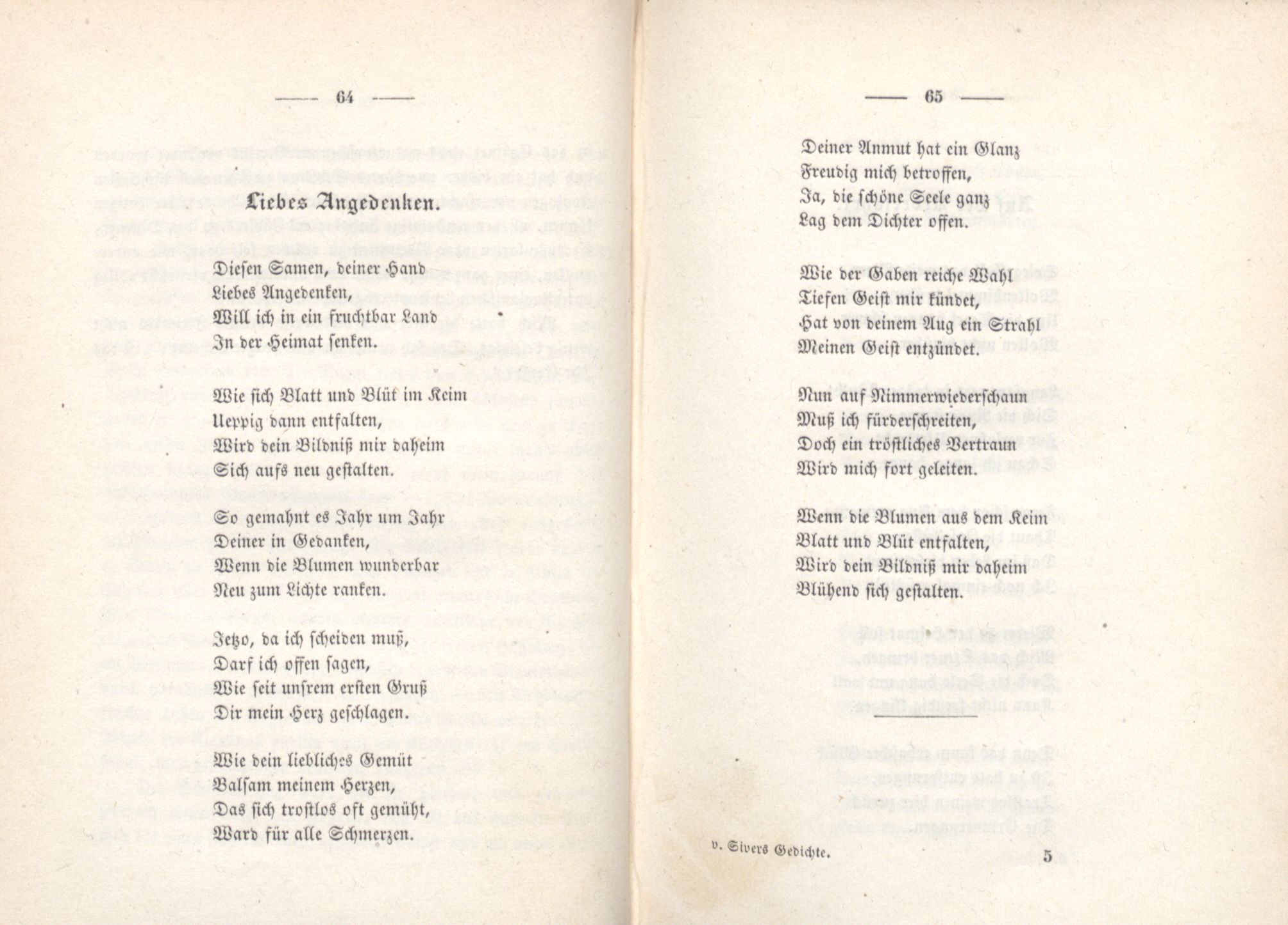 Palmen und Birken (1852) | 40. (64-65) Основной текст
