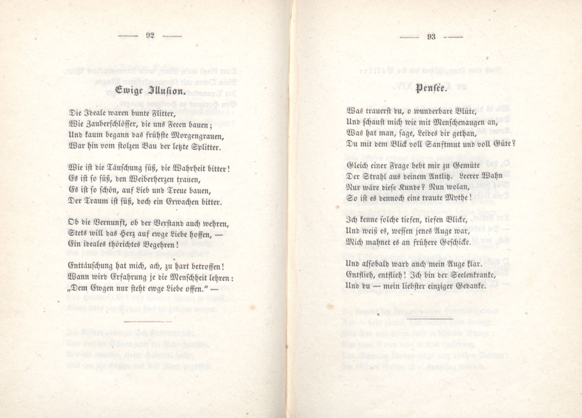 Palmen und Birken (1852) | 54. (92-93) Основной текст