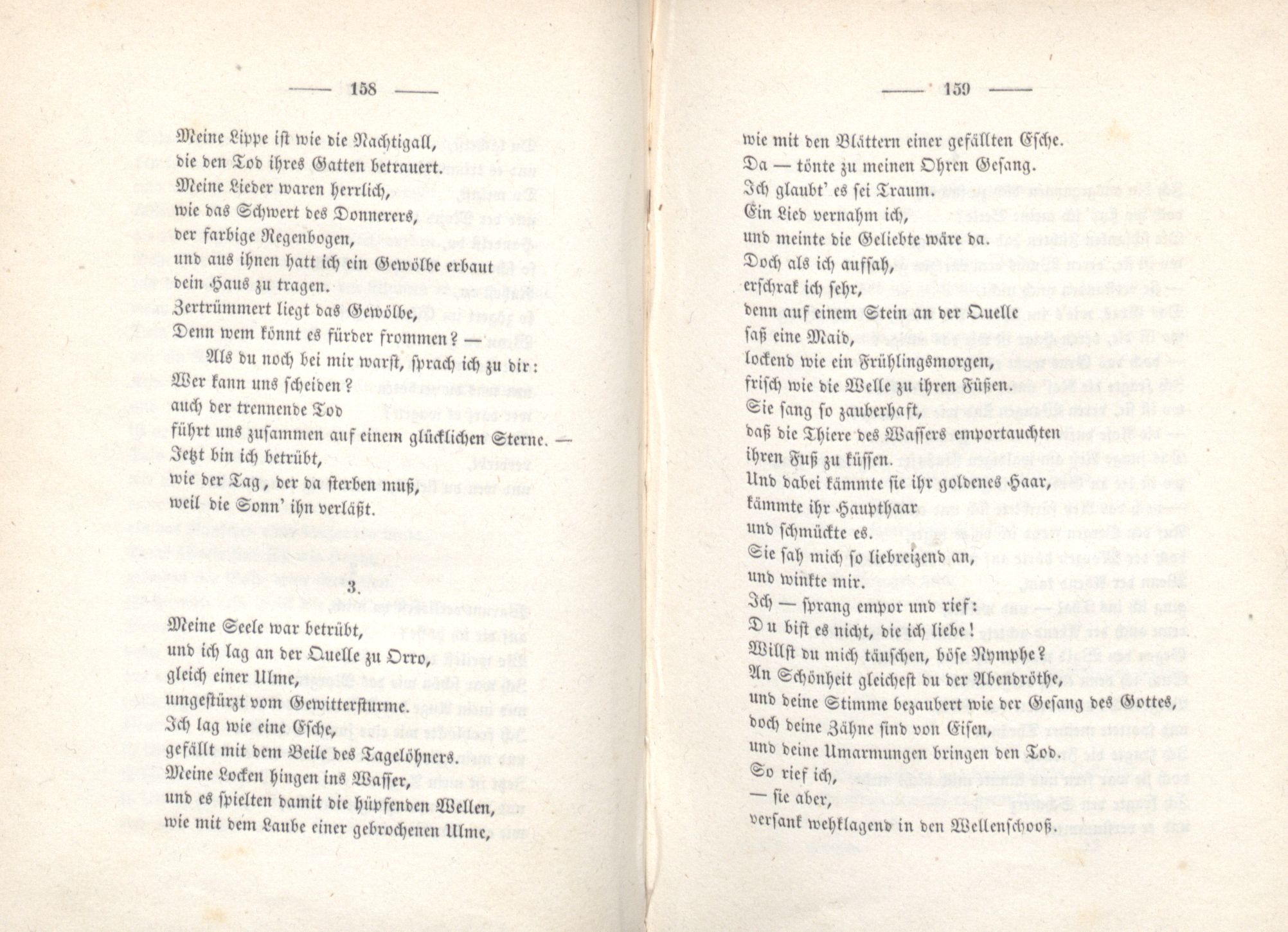 Palmen und Birken (1852) | 87. (158-159) Основной текст
