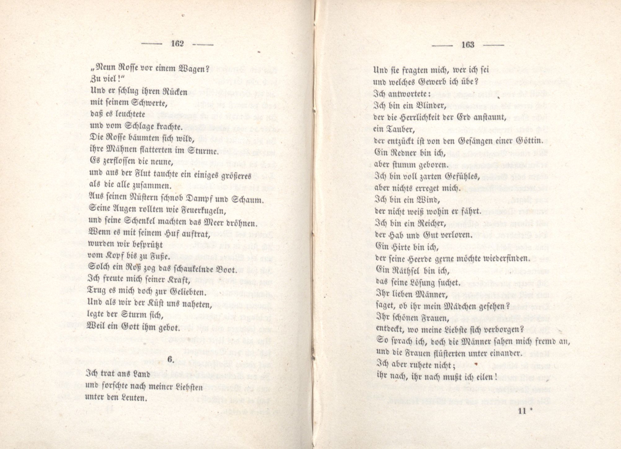 Palmen und Birken (1852) | 89. (162-163) Основной текст