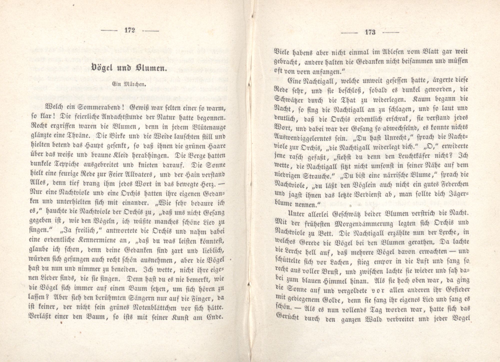 Palmen und Birken (1852) | 94. (172-173) Main body of text