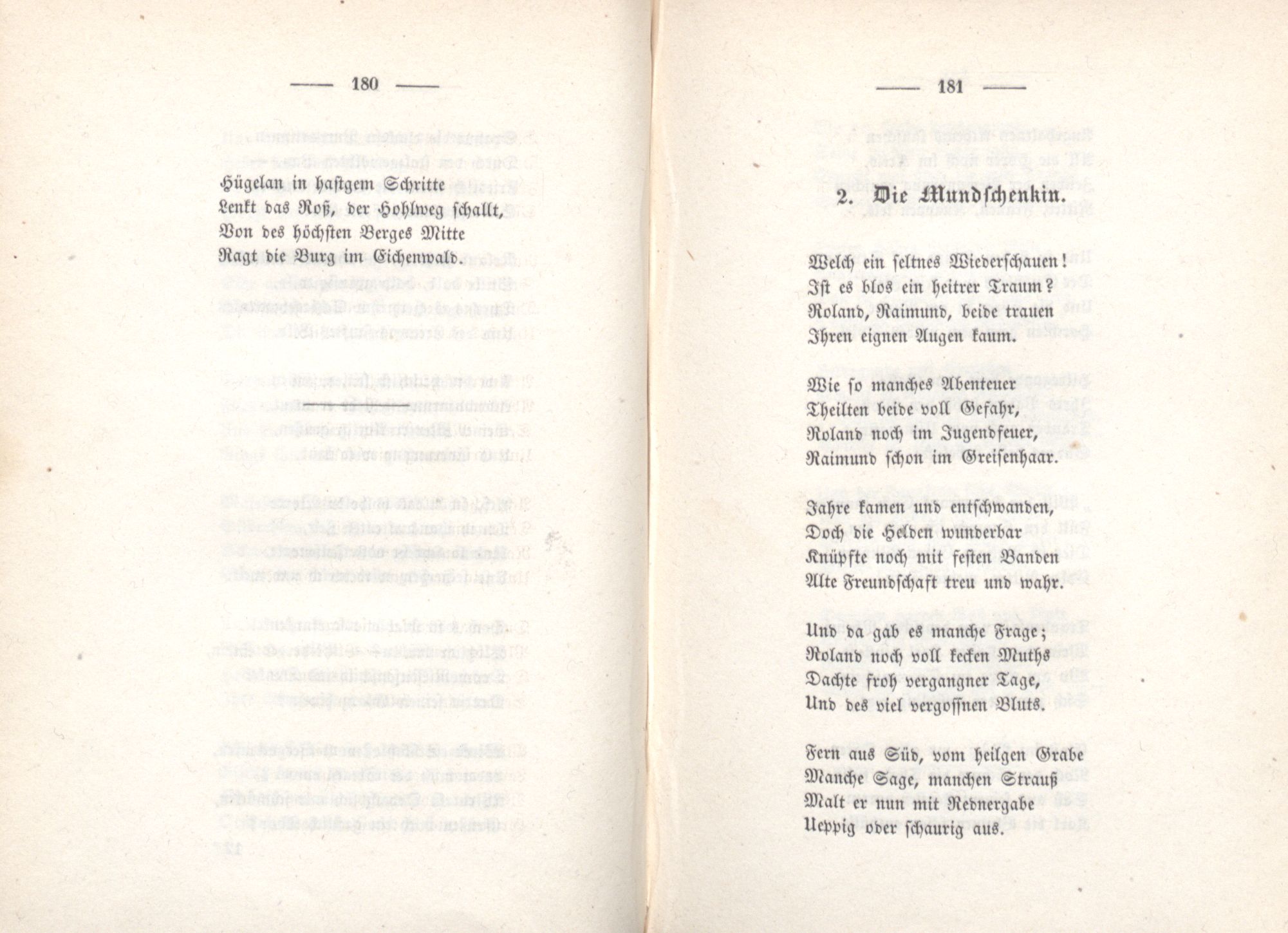 Palmen und Birken (1852) | 98. (180-181) Основной текст