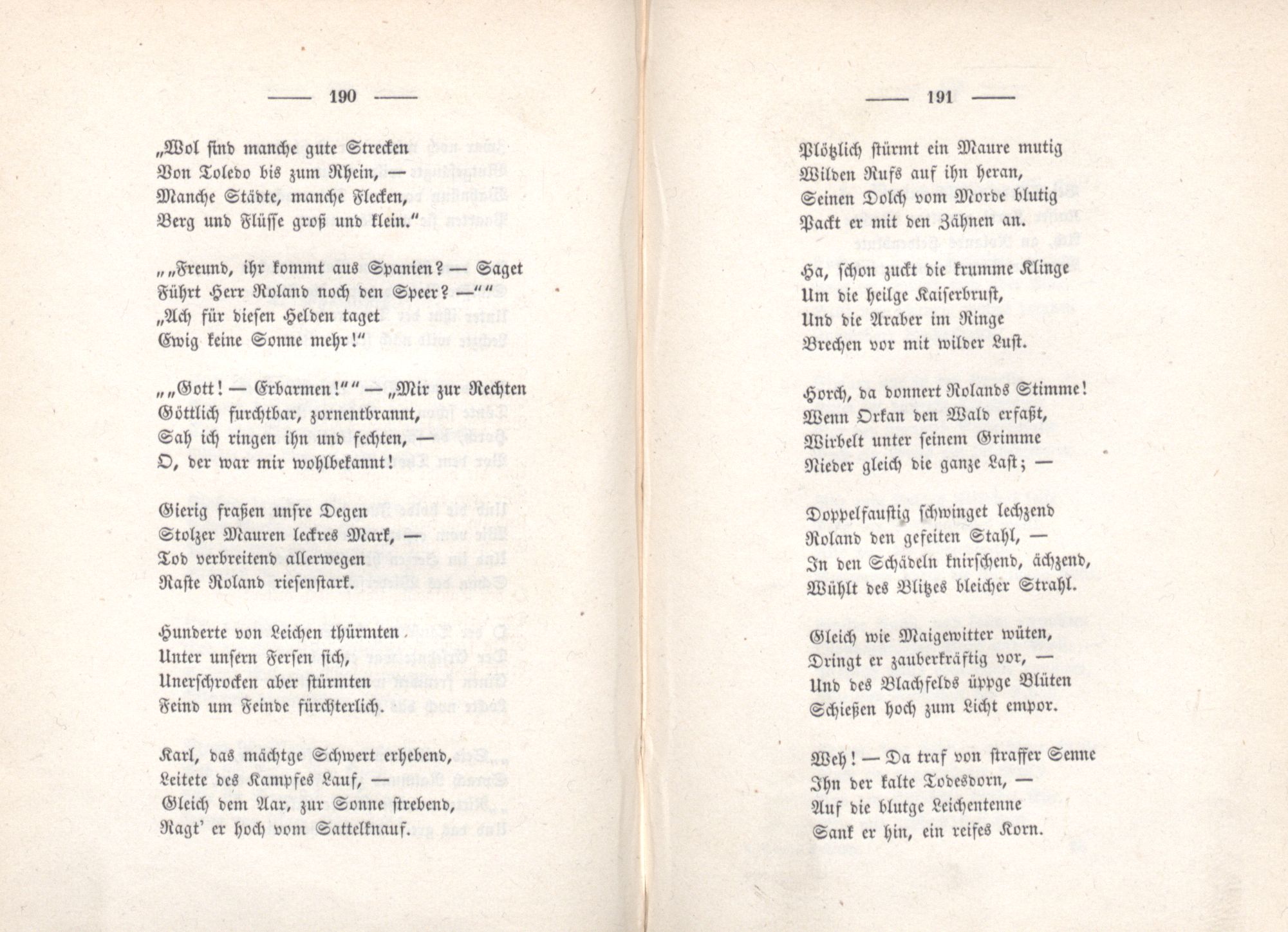 Palmen und Birken (1852) | 103. (190-191) Main body of text