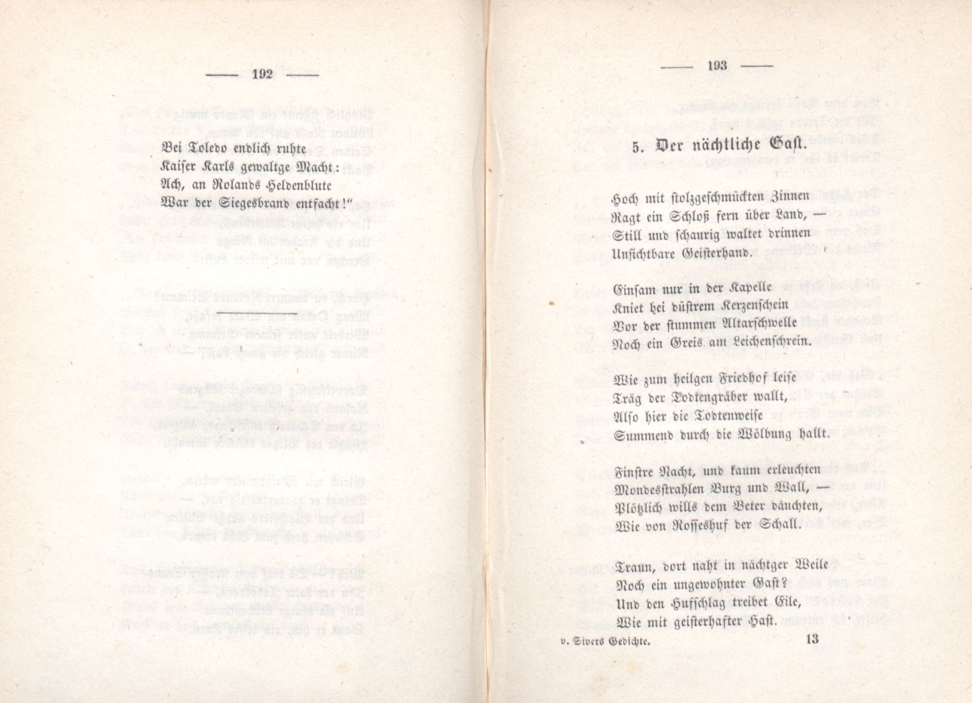 Palmen und Birken (1852) | 104. (192-193) Põhitekst