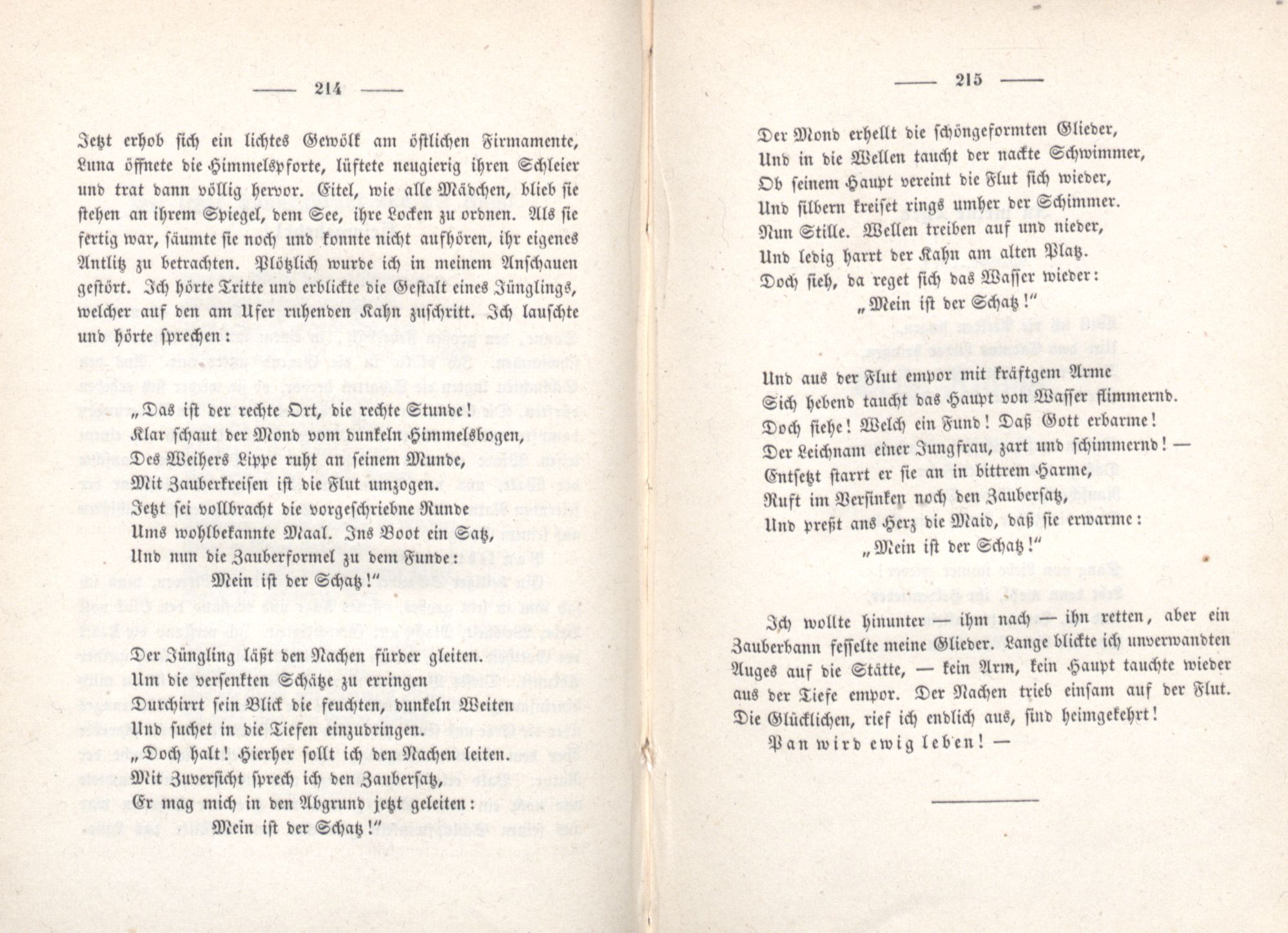 Palmen und Birken (1852) | 115. (214-215) Основной текст