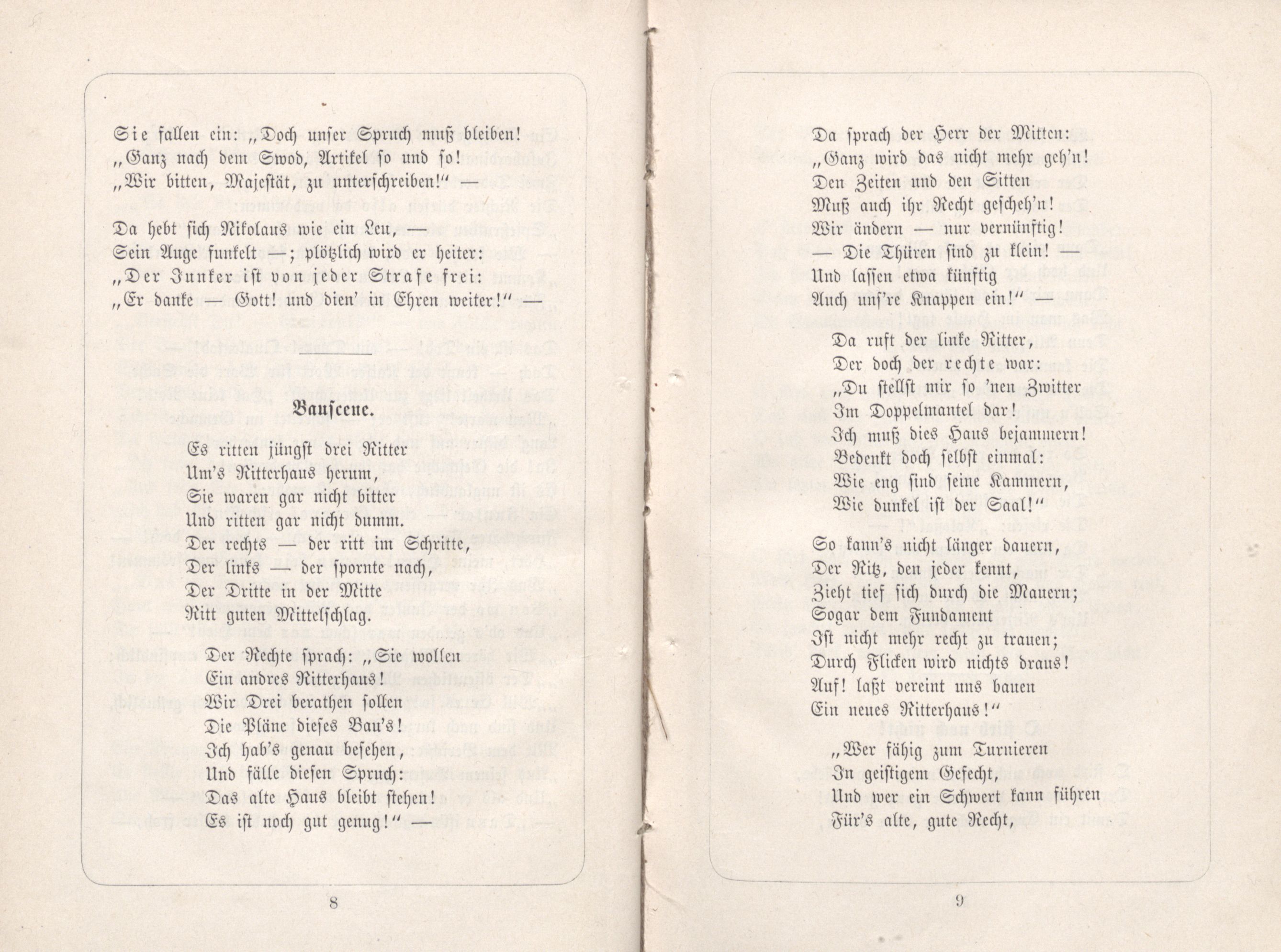 Dichterstimmen aus Baltischen Landen (1885) | 12. (8-9) Haupttext