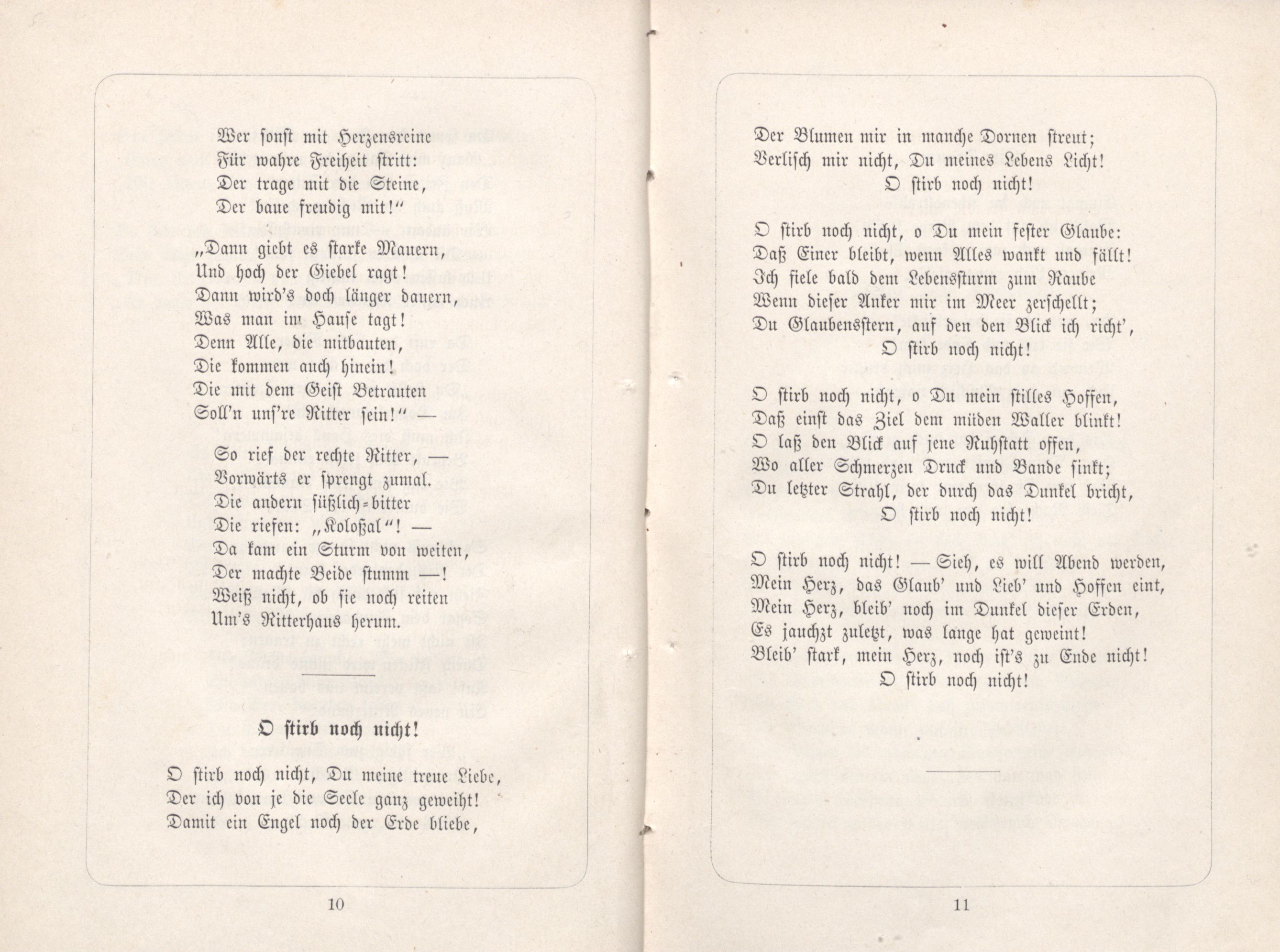 Dichterstimmen aus Baltischen Landen (1885) | 13. (10-11) Põhitekst