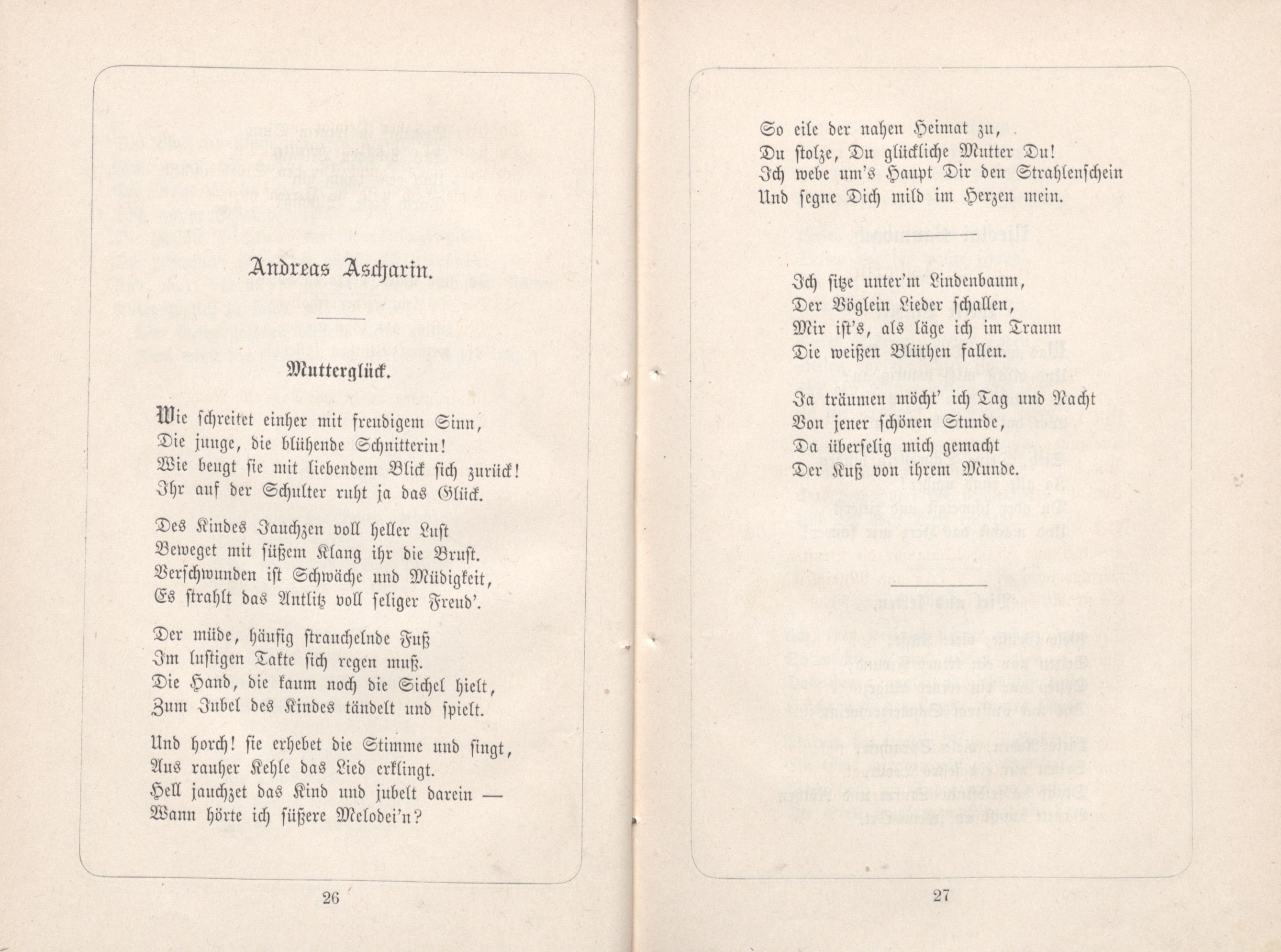 Dichterstimmen aus Baltischen Landen (1885) | 21. (26-27) Основной текст