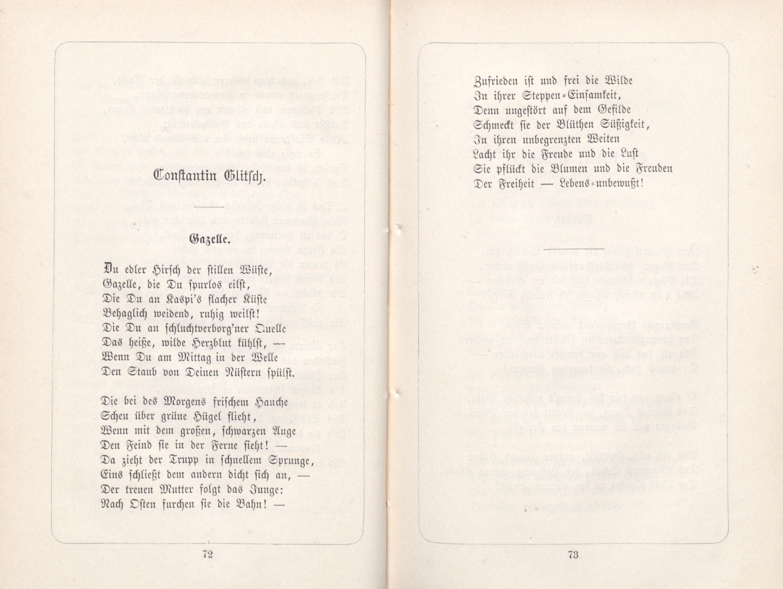 Dichterstimmen aus Baltischen Landen (1885) | 44. (72-73) Основной текст