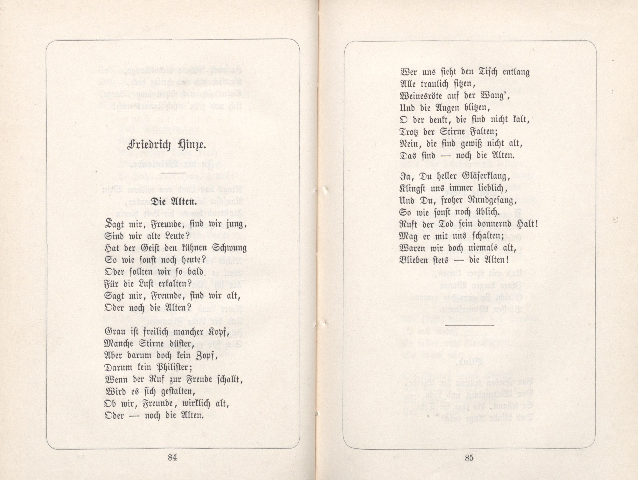 Dichterstimmen aus Baltischen Landen (1885) | 50. (84-85) Основной текст
