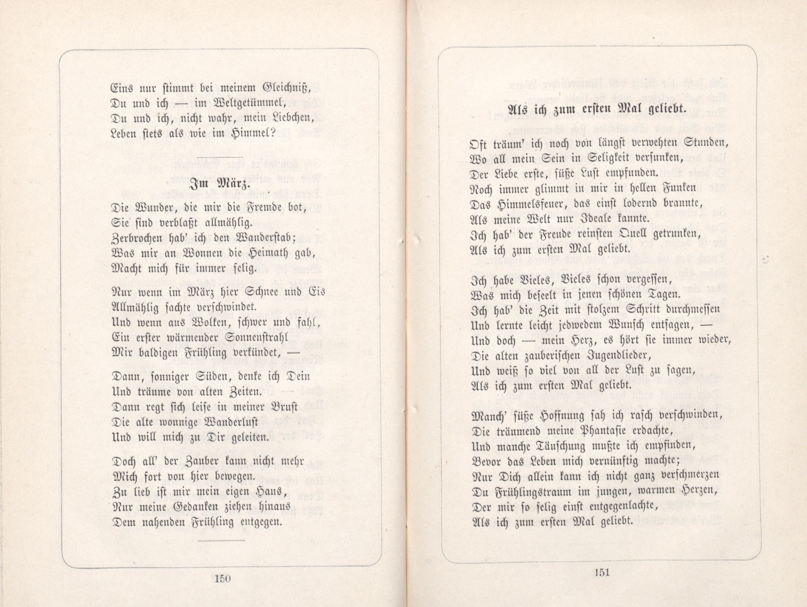 Dichterstimmen aus Baltischen Landen (1885) | 83. (150-151) Основной текст