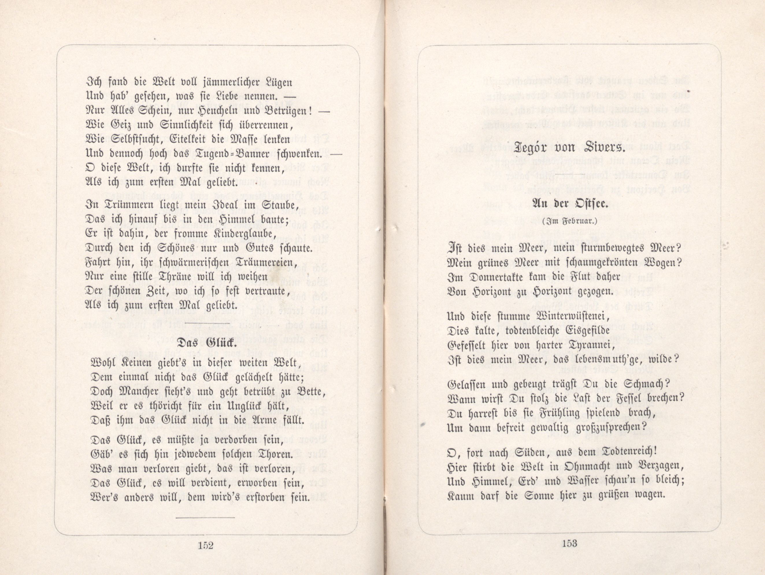 Dichterstimmen aus Baltischen Landen (1885) | 84. (152-153) Main body of text