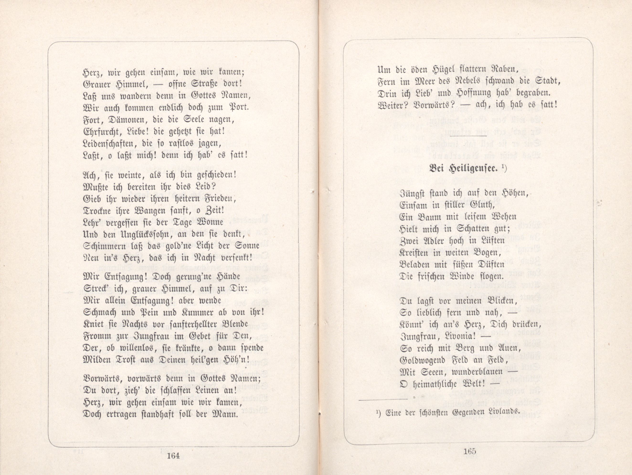 Bei Heiligensee (1885) | 1. (164-165) Основной текст