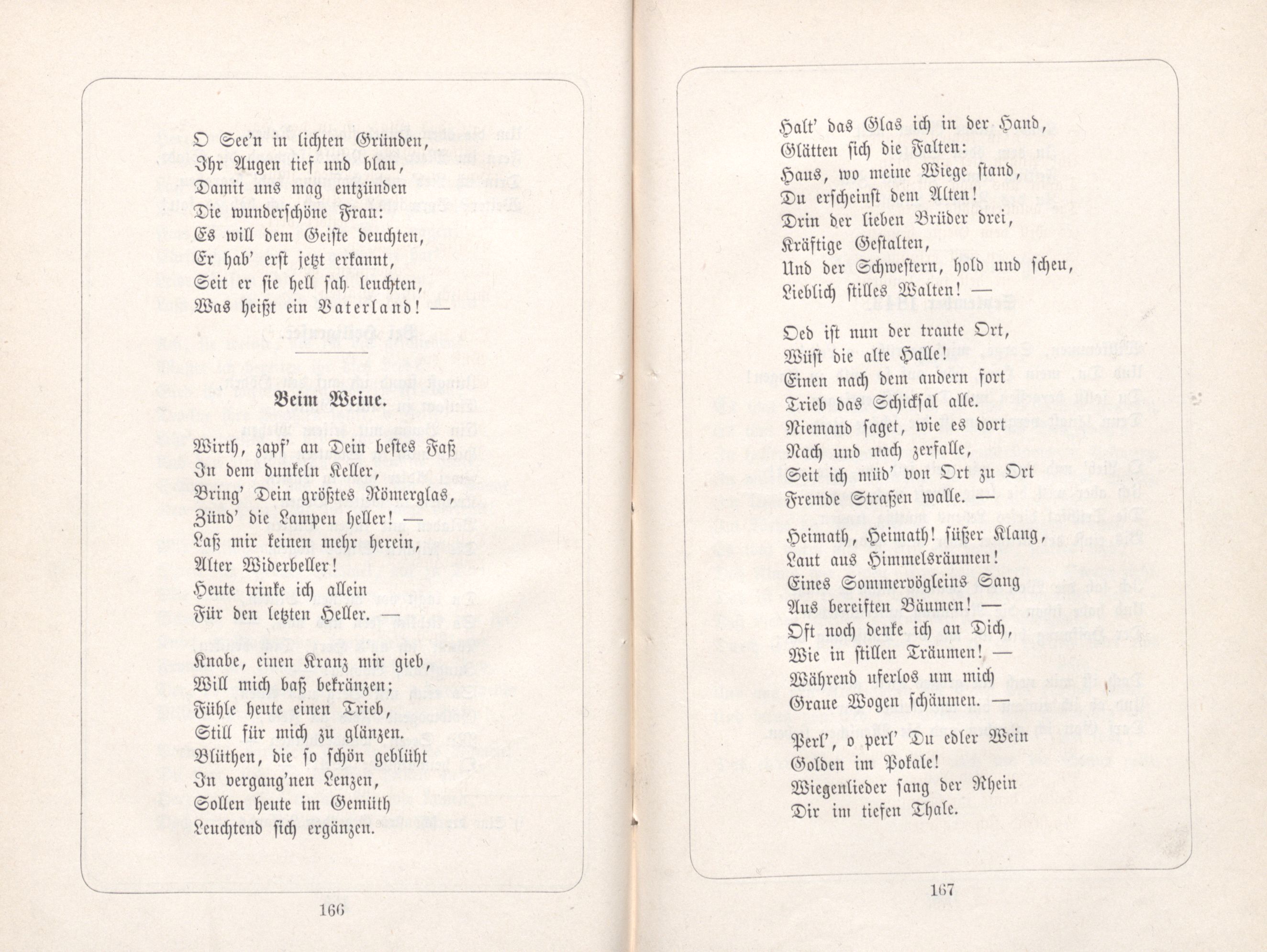 Dichterstimmen aus Baltischen Landen (1885) | 91. (166-167) Haupttext