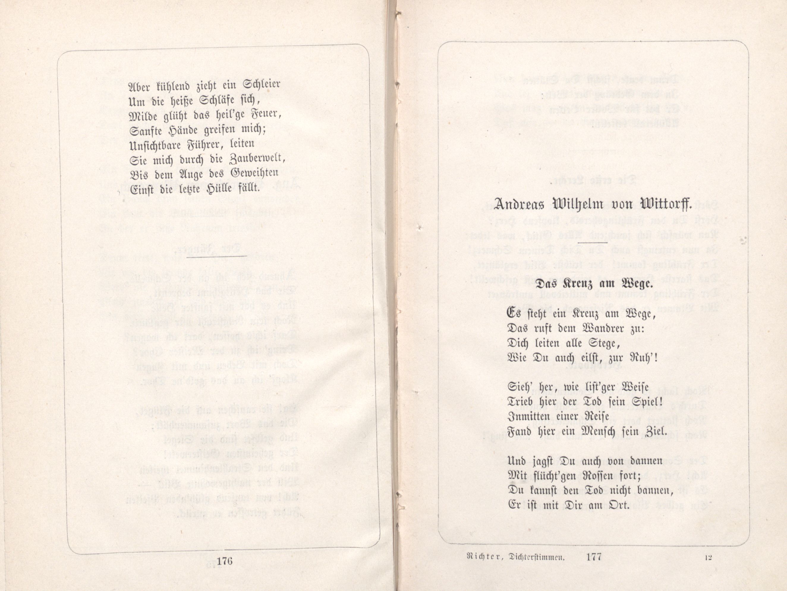 Dichterstimmen aus Baltischen Landen (1885) | 96. (176-177) Main body of text