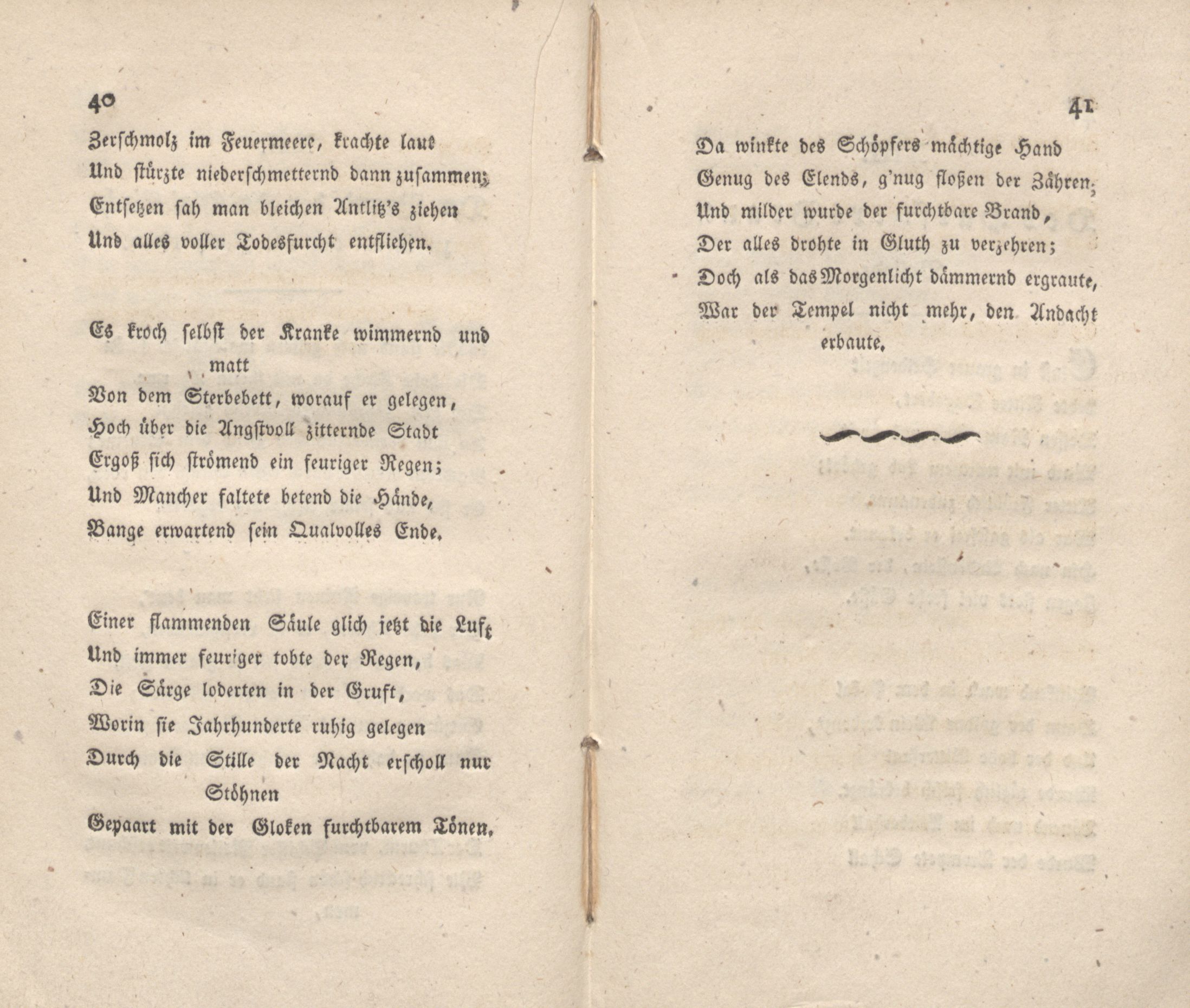 Kleine Gedichte (1822) | 21. (40-41) Основной текст