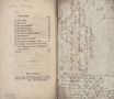 Dornenkränze oder gesammelte Gedichte und Aufsätze (1824) | 112. (214) Inhaltsverzeichnis, hinteres Vorsatz