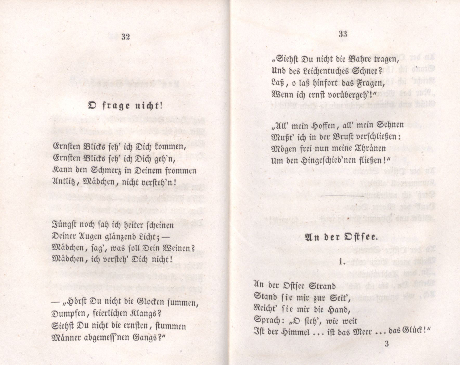 O frage nicht! (1849) | 1. (32-33) Haupttext