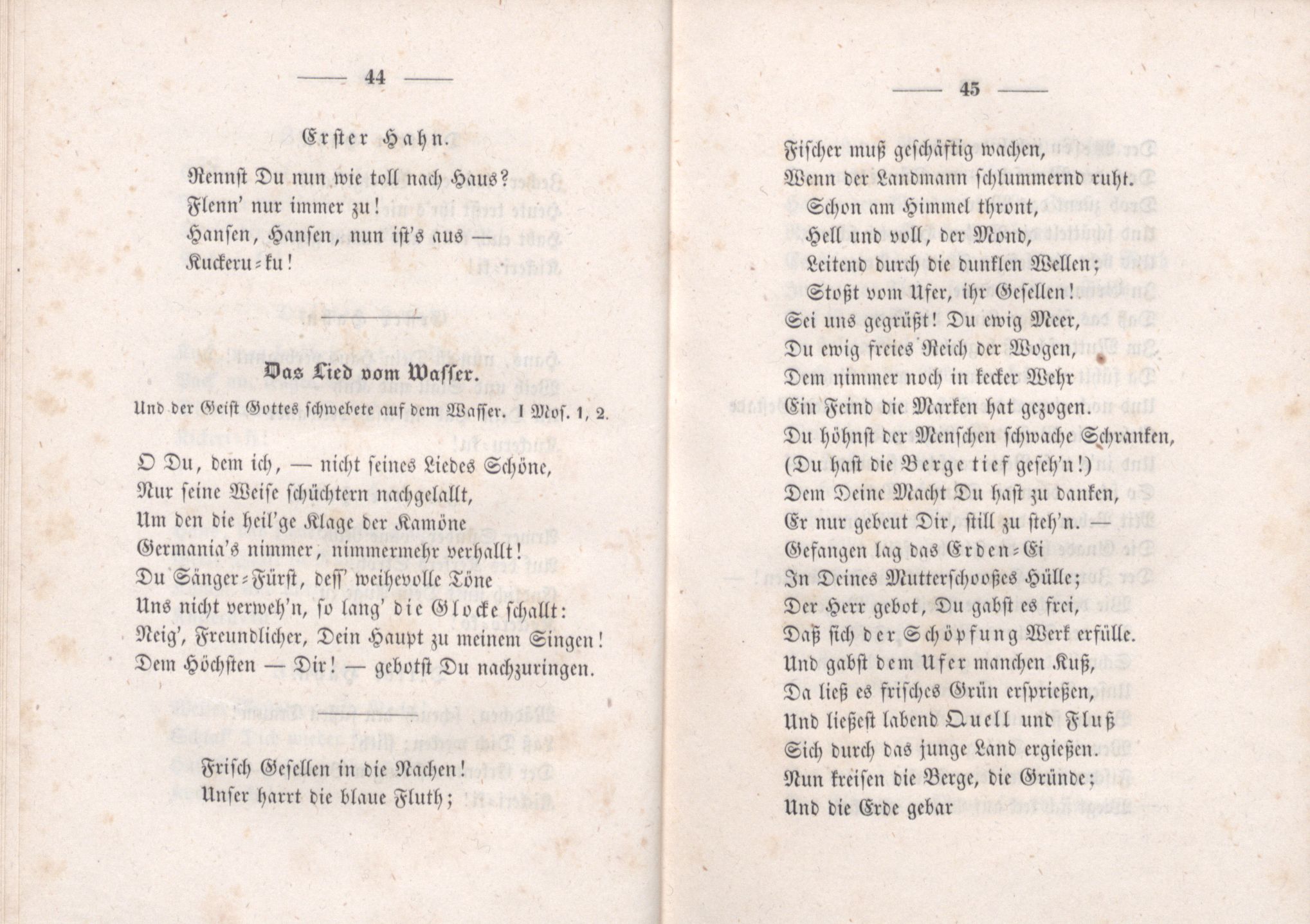 Feder-Nelken (1851) | 23. (44-45) Haupttext