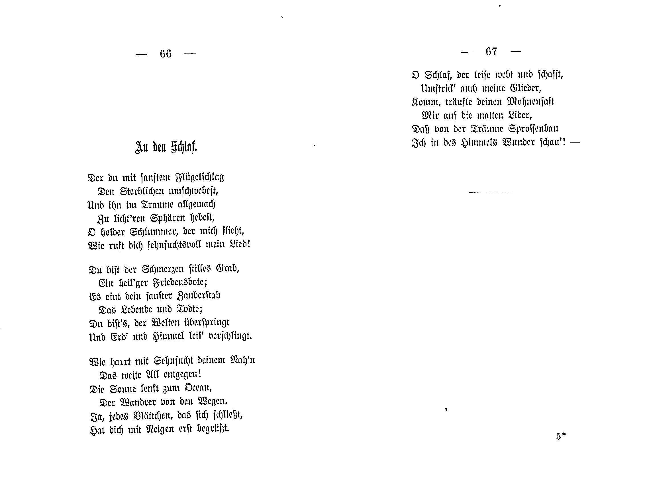 Ein Gruss aus der Ferne (1881) | 34. (66-67) Põhitekst