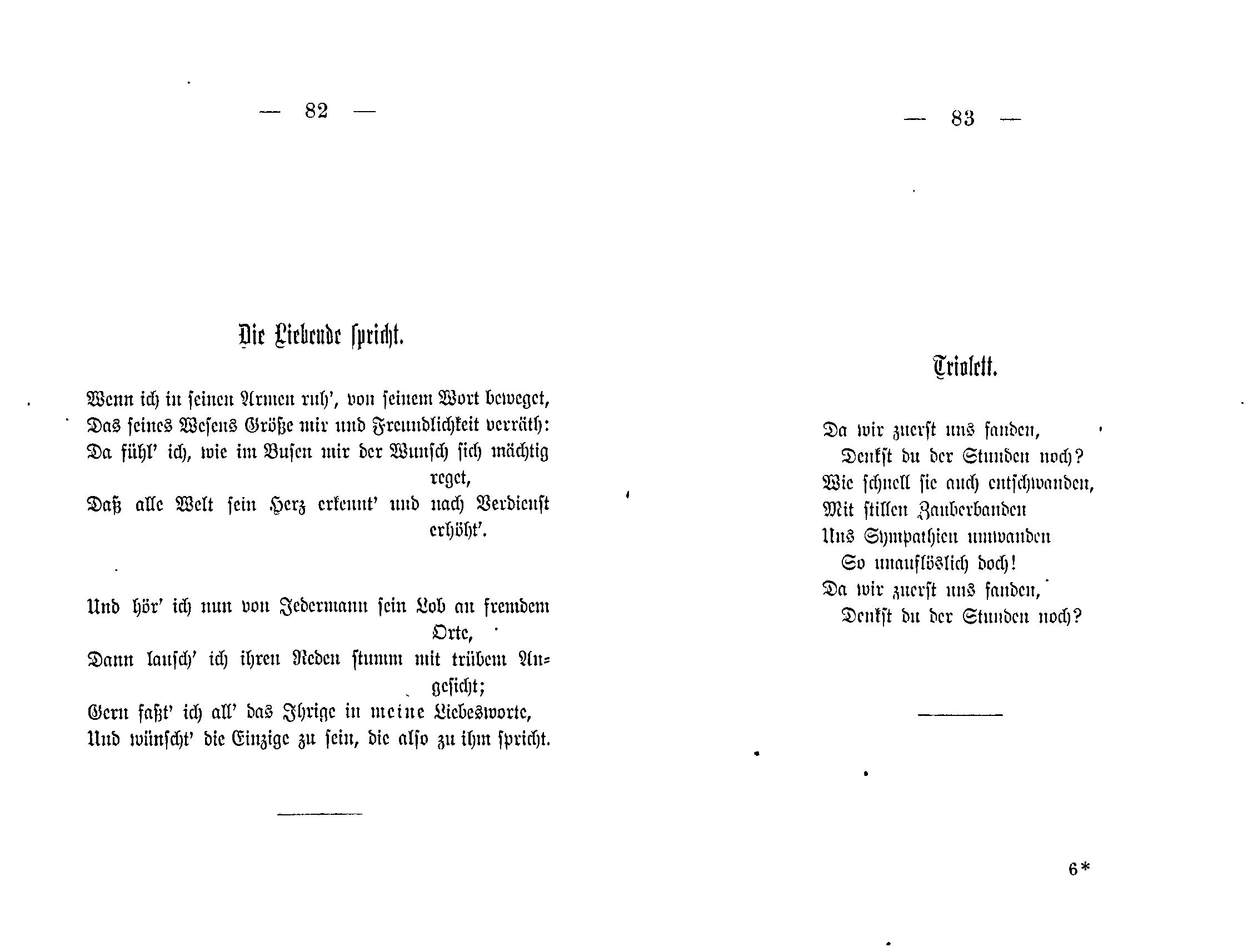 Ein Gruss aus der Ferne (1881) | 42. (82-83) Основной текст