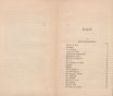 Gedichte (1878) | 4. (VI-VII) Table of contents