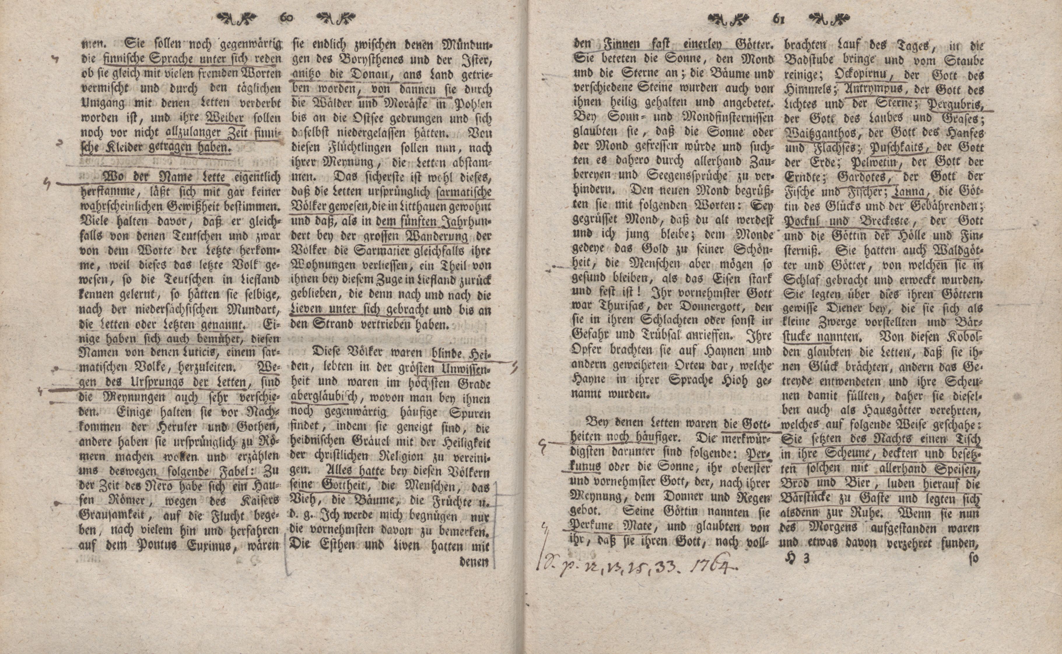Gelehrte Beyträge zu den Rigischen Anzeigen 1761 (1761) | 30. (60-61) Main body of text