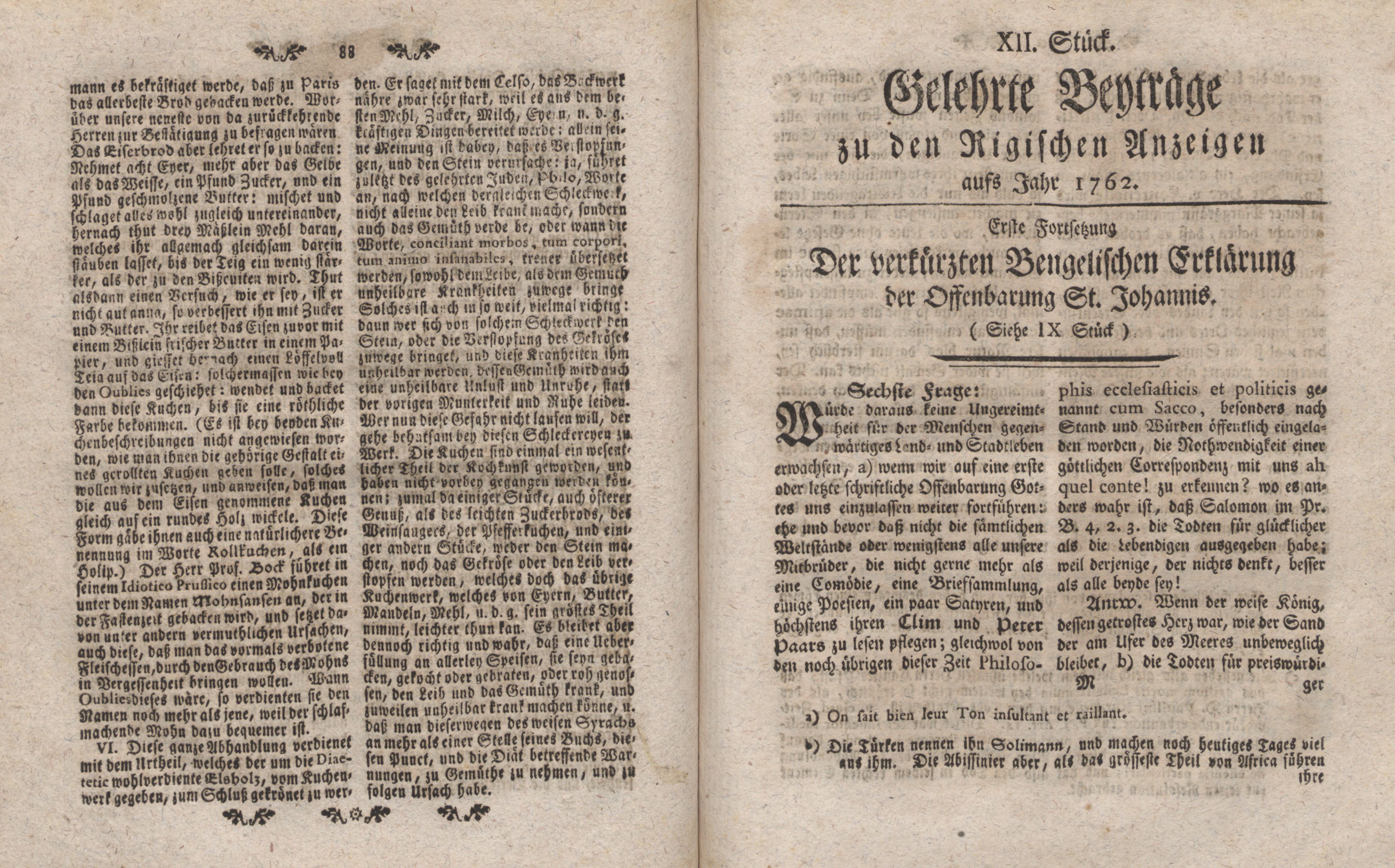 Gelehrte Beyträge zu den Rigischen Anzeigen 1762 (1762) | 45. (88-89) Haupttext