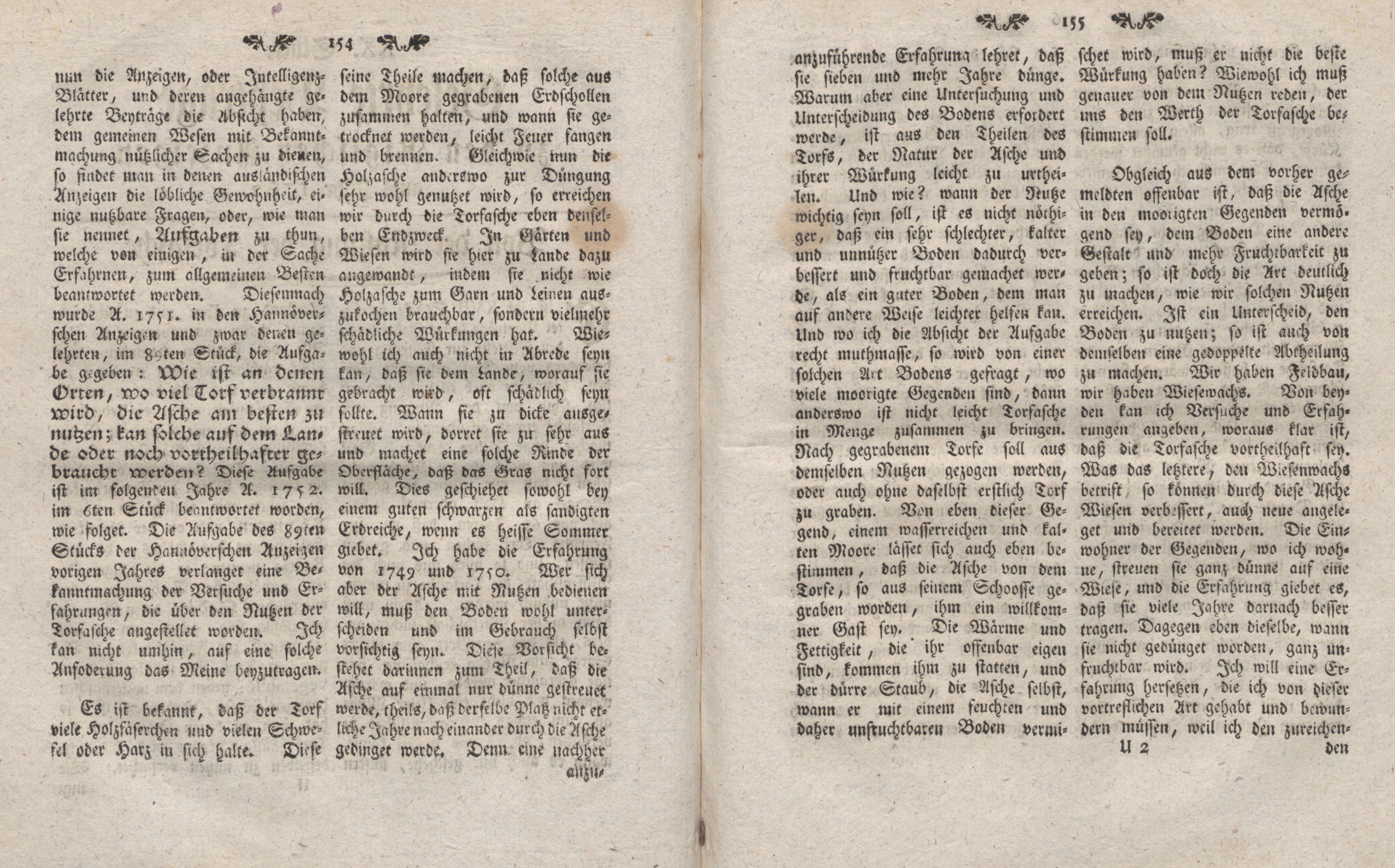 Gelehrte Beyträge zu den Rigischen Anzeigen 1762 (1762) | 78. (154-155) Haupttext