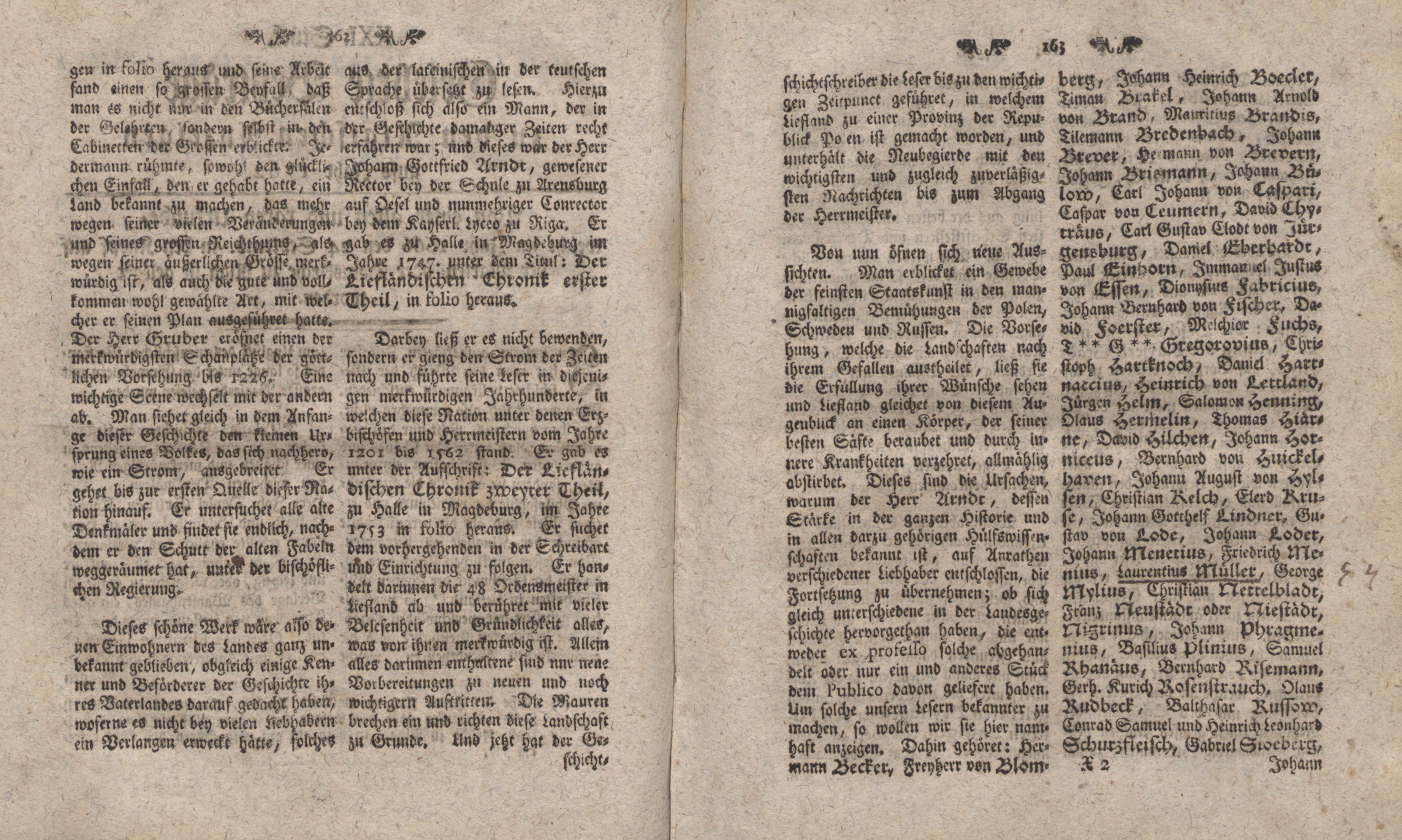 Gelehrte Beyträge zu den Rigischen Anzeigen 1762 (1762) | 82. (162-163) Haupttext