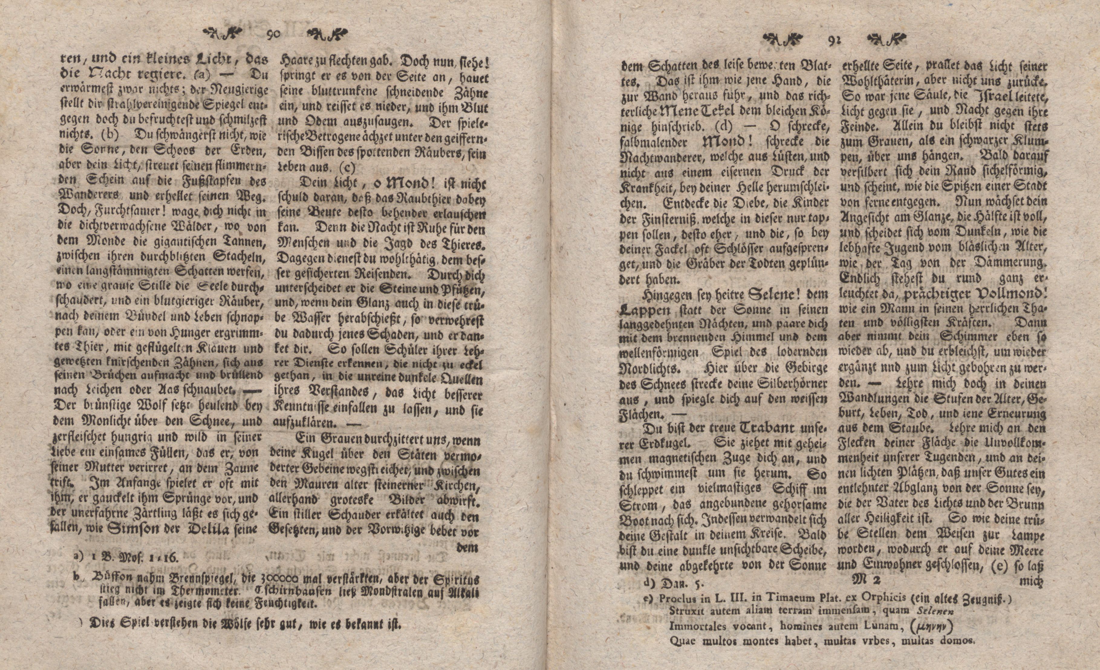 An den Mond (1763) | 2. (90-91) Main body of text