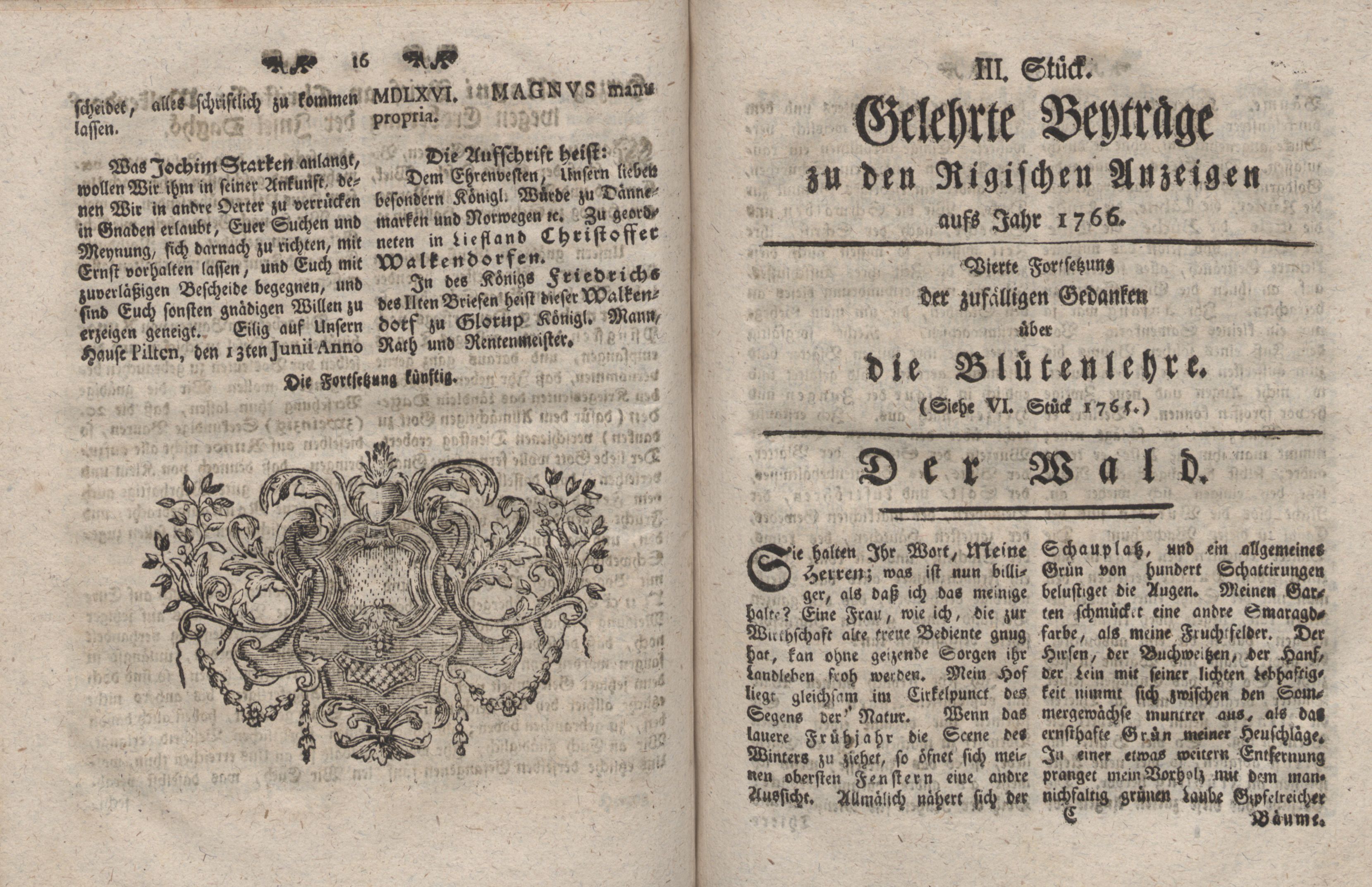 Gelehrte Beyträge zu den Rigischen Anzeigen 1766 (1766) | 9. (16-33) Haupttext