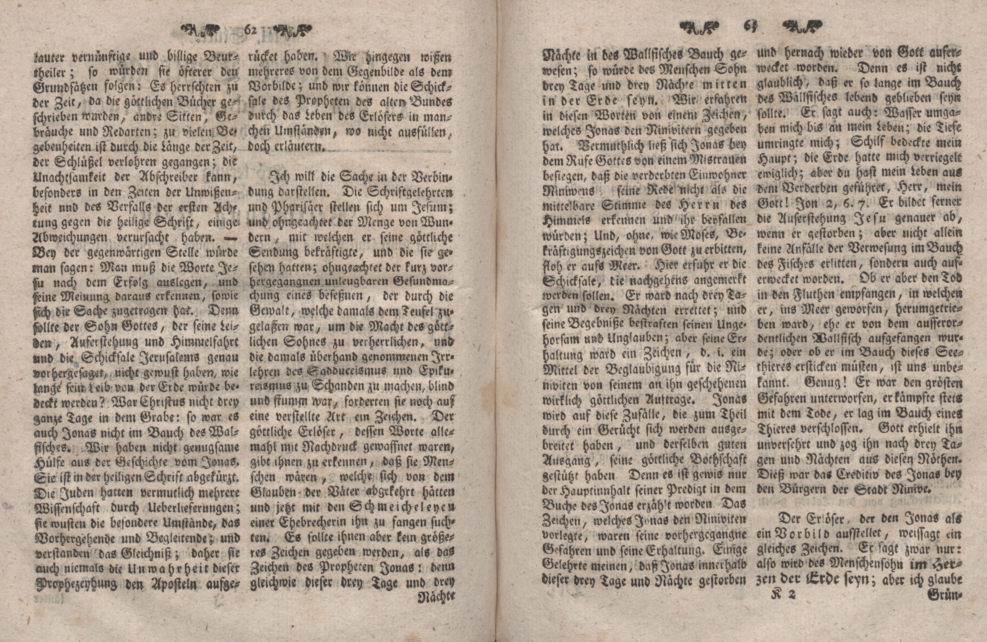 Gelehrte Beyträge zu den Rigischen Anzeigen 1766 (1766) | 32. (62-63) Haupttext