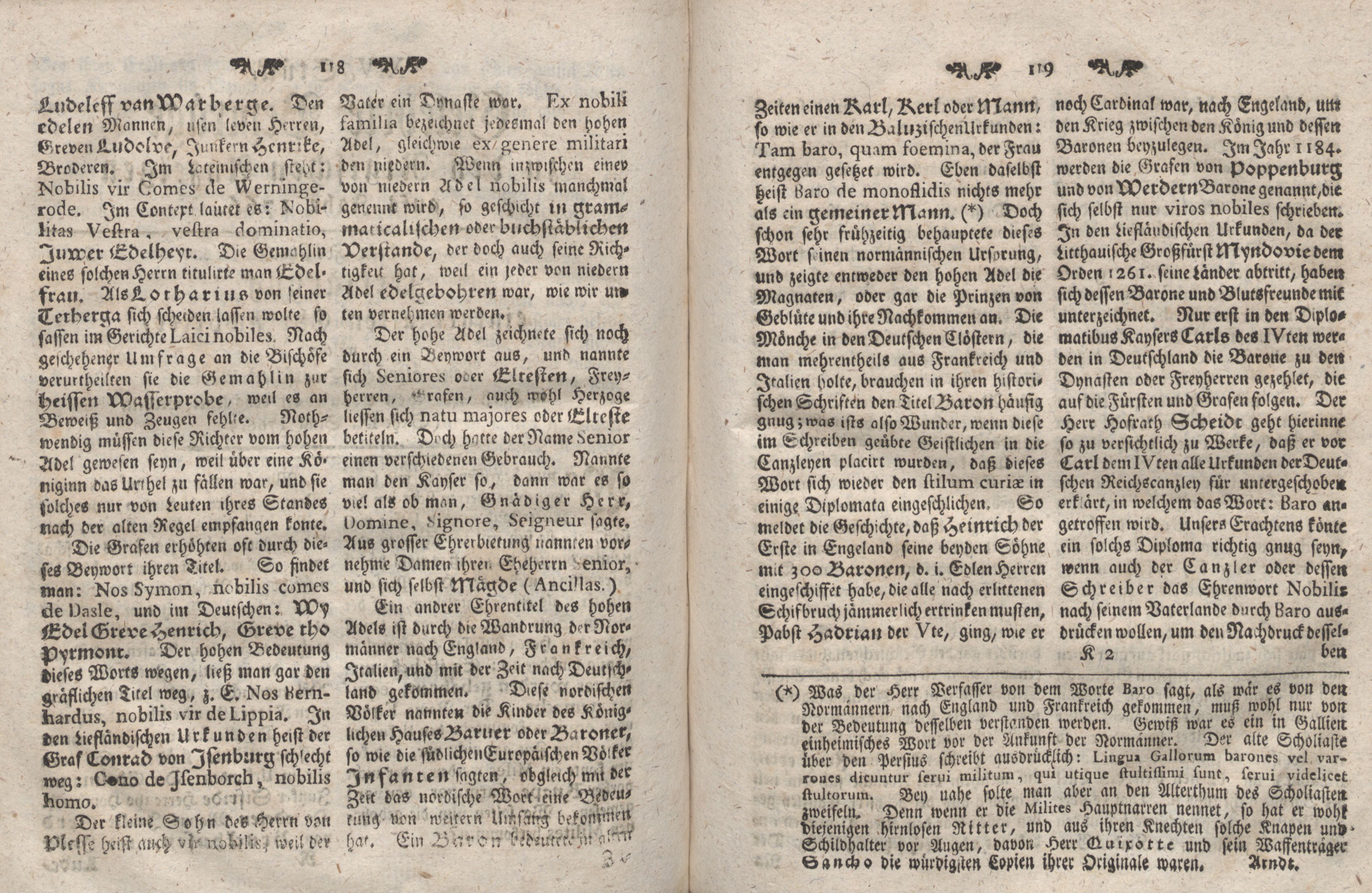 Gelehrte Beyträge zu den Rigischen Anzeigen 1766 (1766) | 60. (118-119) Haupttext