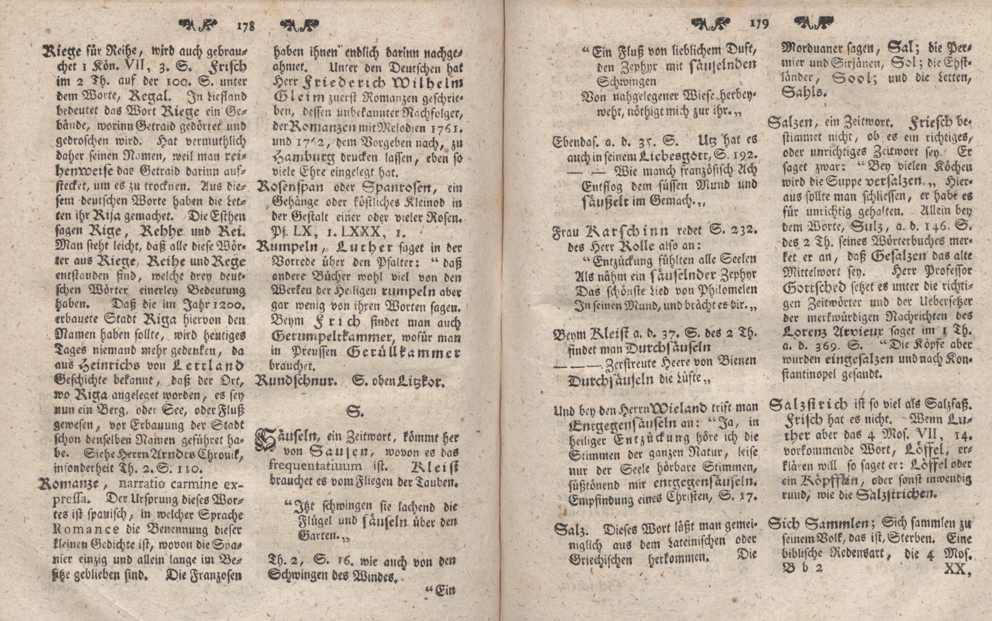 Gelehrte Beyträge zu den Rigischen Anzeigen 1766 (1766) | 90. (178-179) Põhitekst