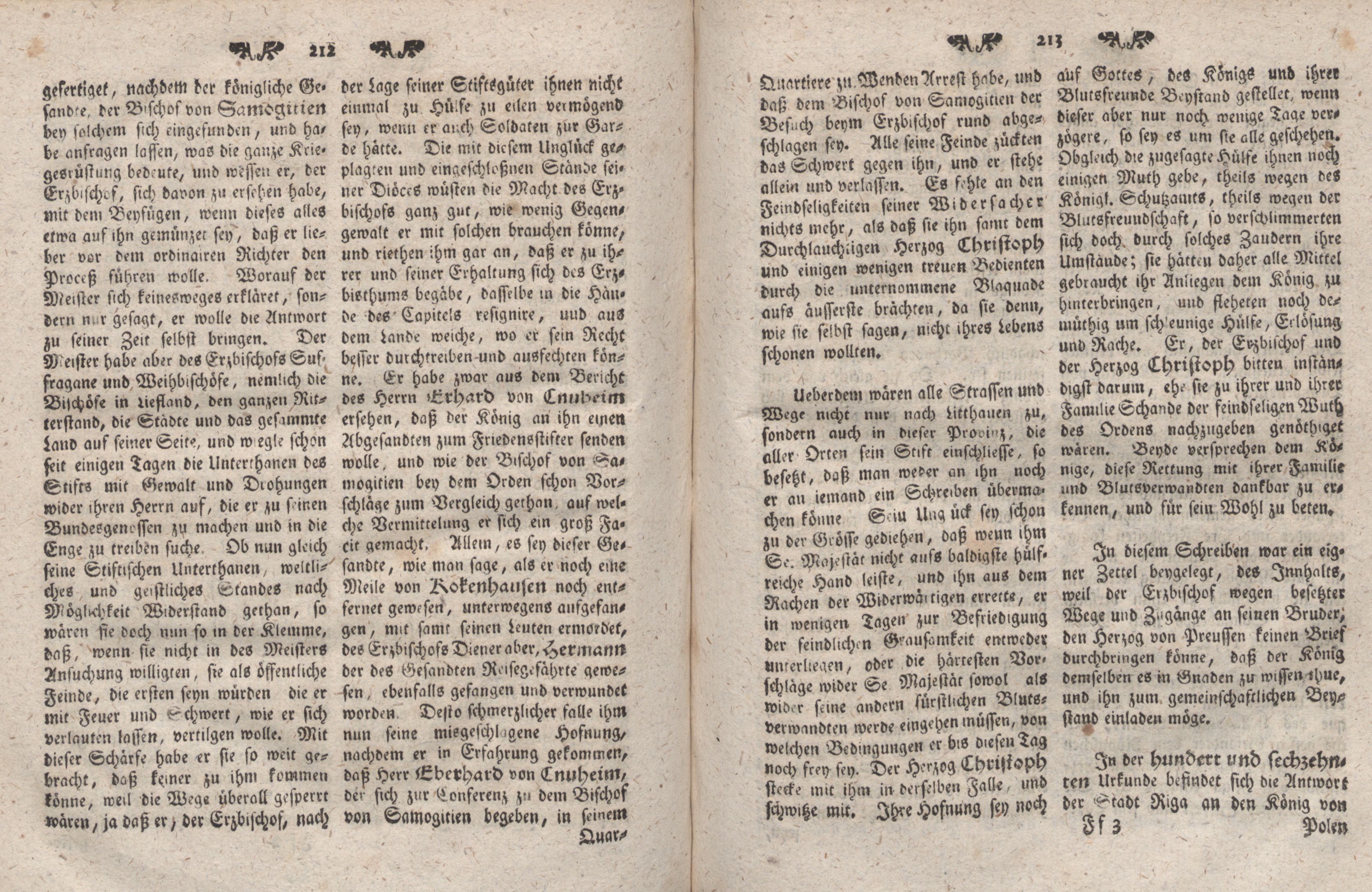 Gelehrte Beyträge zu den Rigischen Anzeigen 1766 (1766) | 107. (212-213) Main body of text