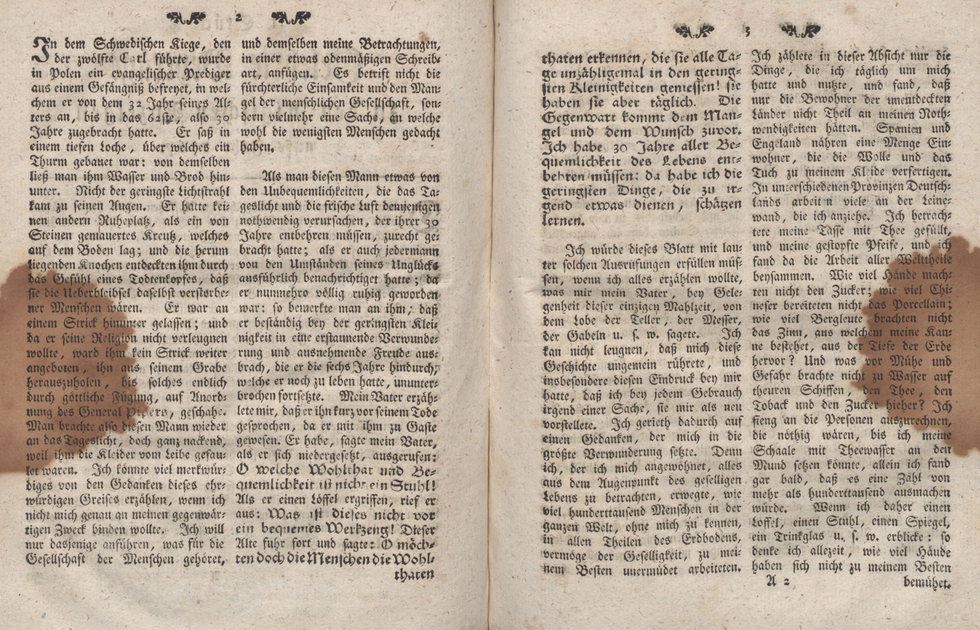 Gelehrte Beyträge zu den Rigischen Anzeigen 1767 (1767) | 2. (2-3) Põhitekst