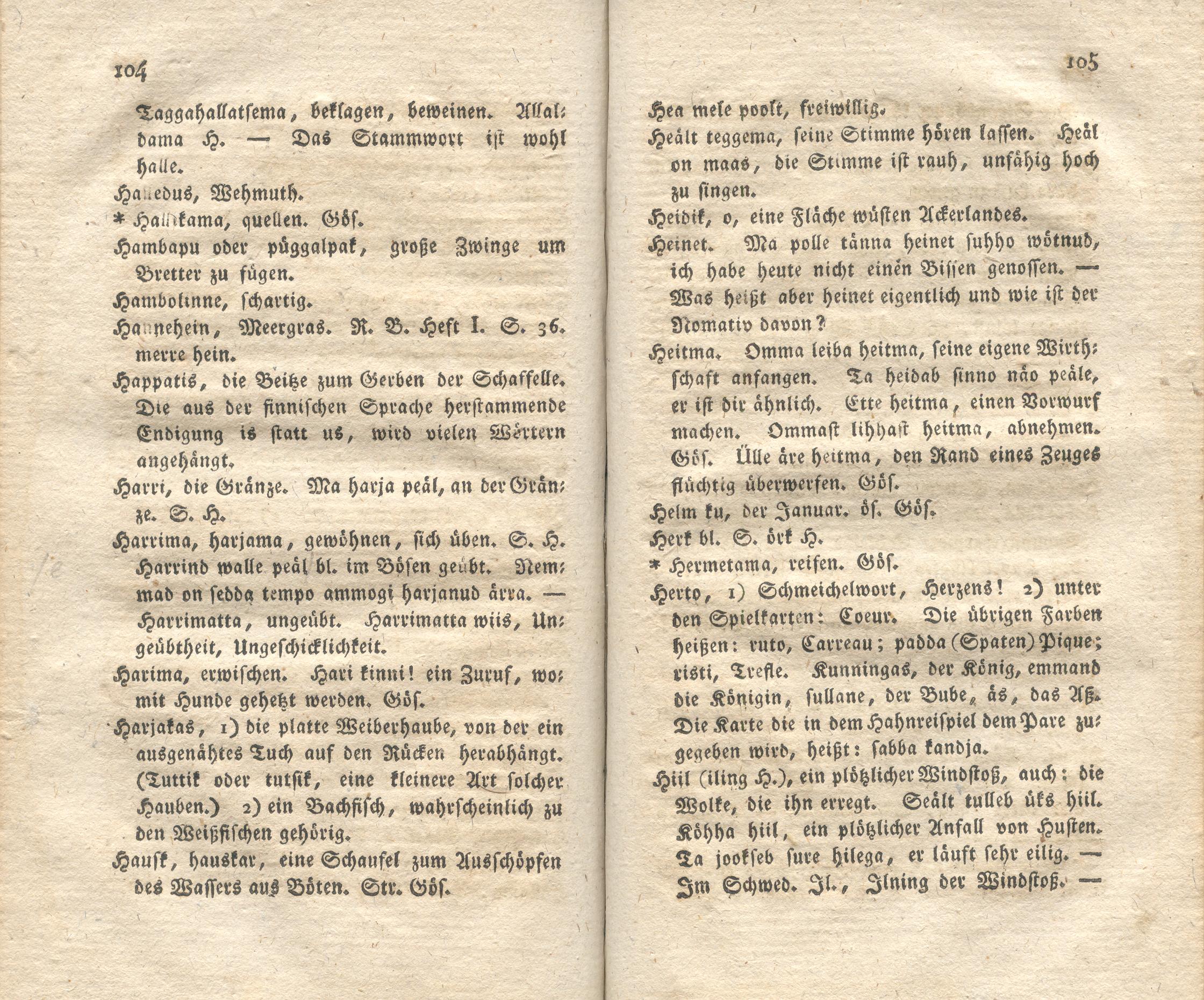 Beiträge [05] (1816) | 54. (104-105) Основной текст