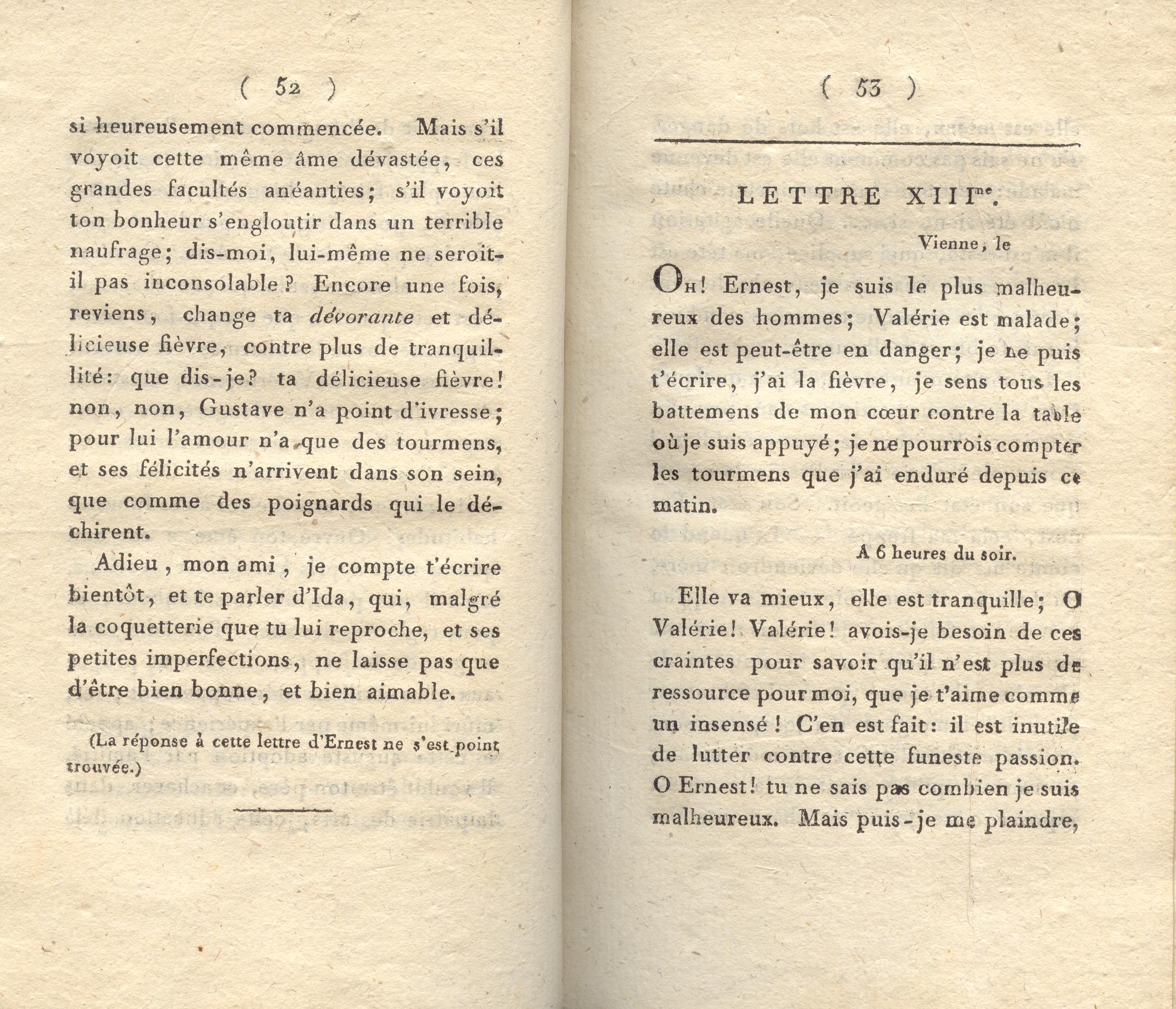 Valérie (1804) | 33. (52-53) Haupttext