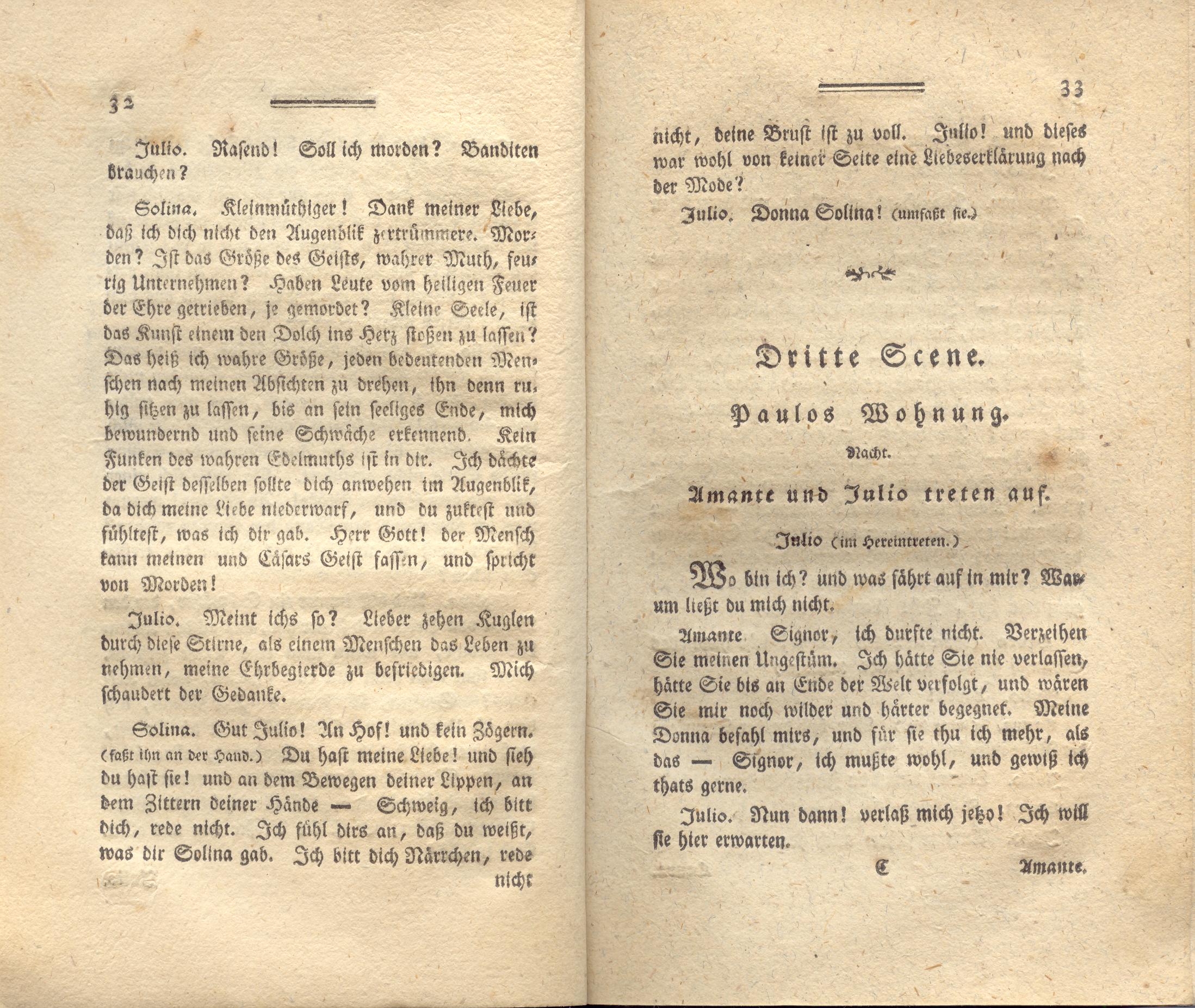 Die neue Arria (1776) | 17. (32-33) Põhitekst