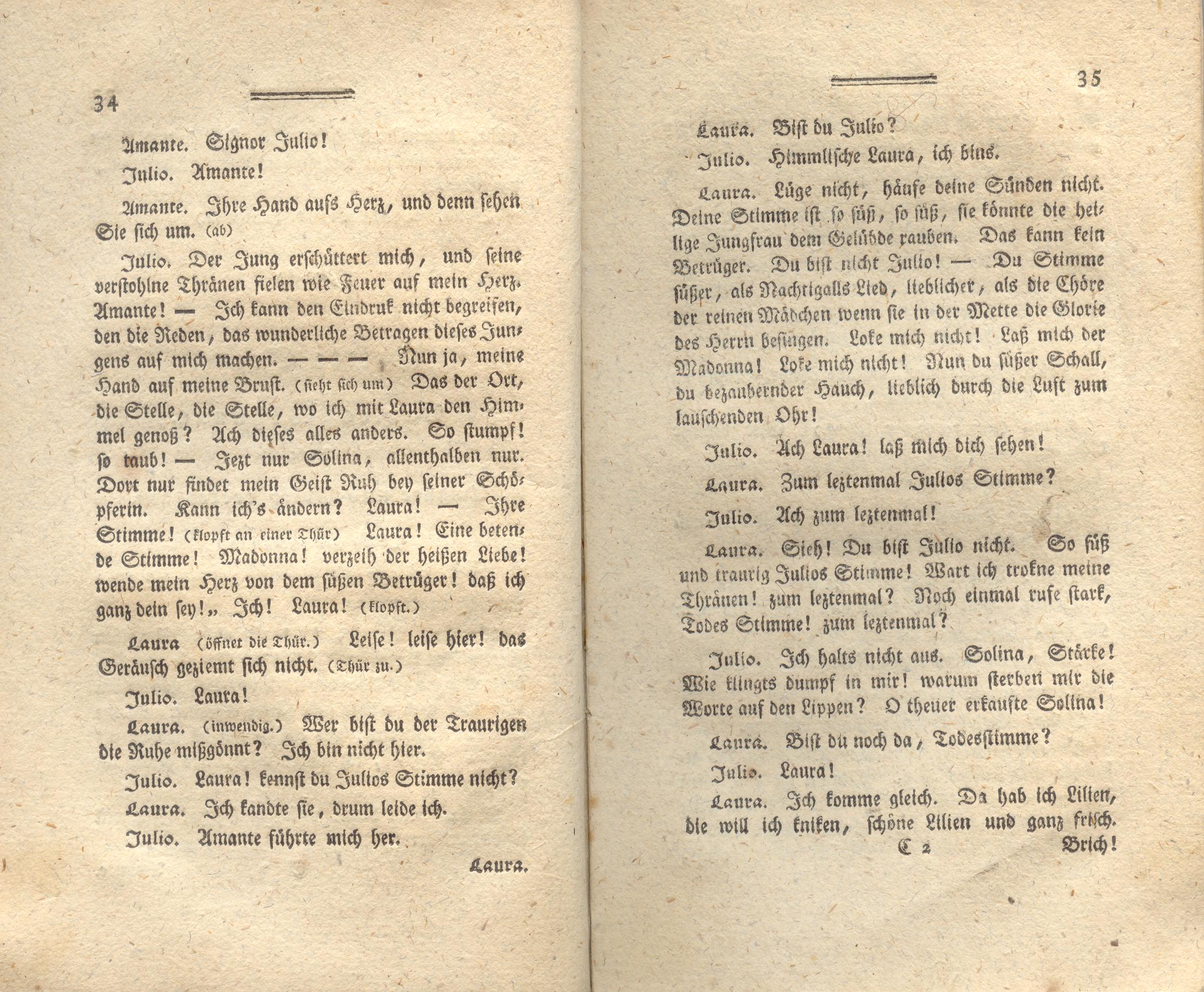 Die neue Arria (1776) | 18. (34-35) Основной текст