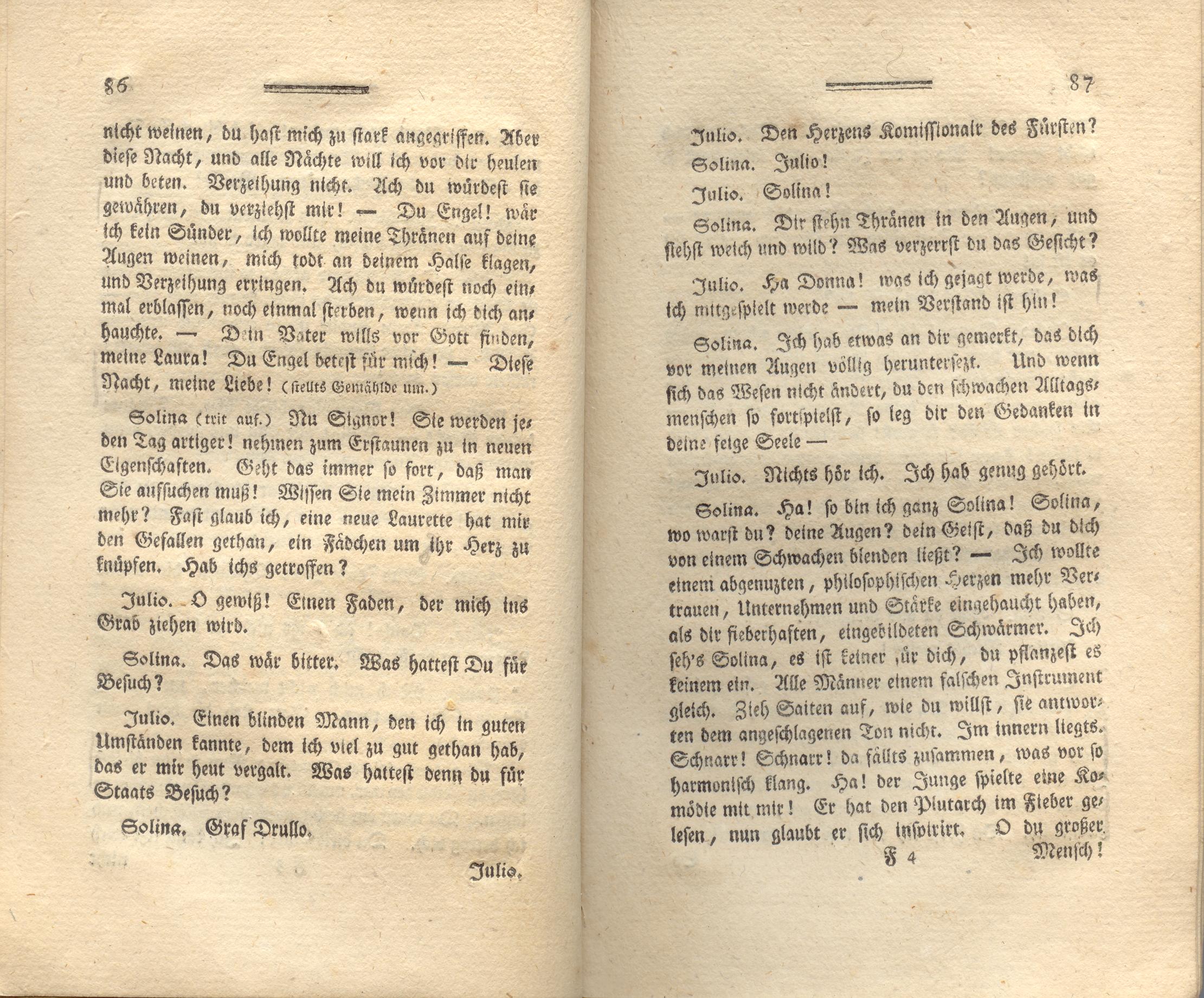Die neue Arria (1776) | 44. (86-87) Haupttext