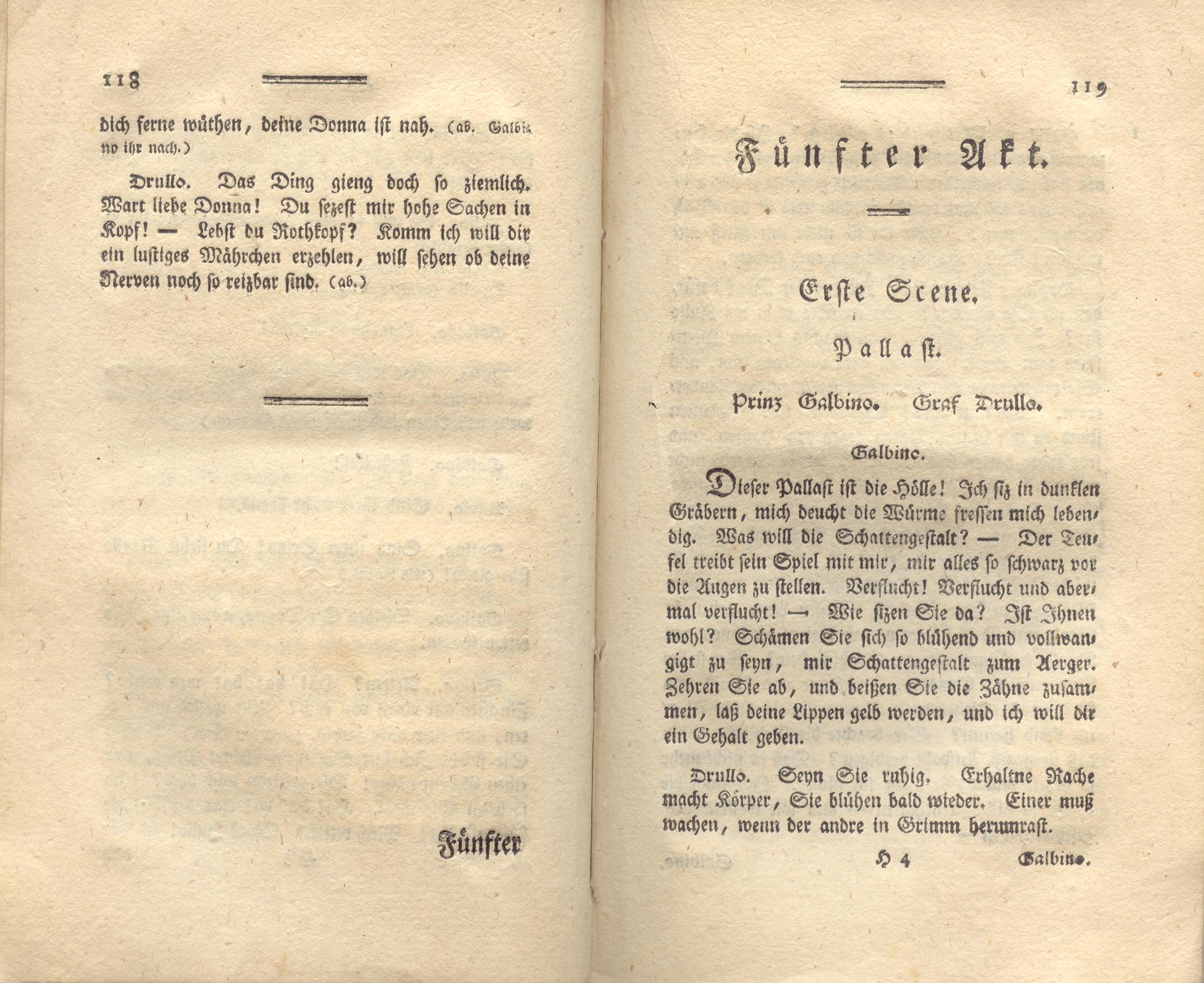 Die neue Arria (1776) | 60. (118-119) Haupttext