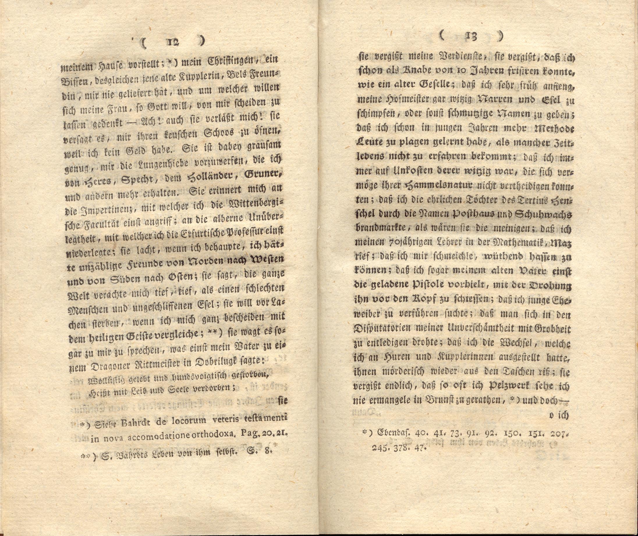 Doctor Bahrdt mit der eisernen Stirn (1790) | 8. (12-13) Põhitekst