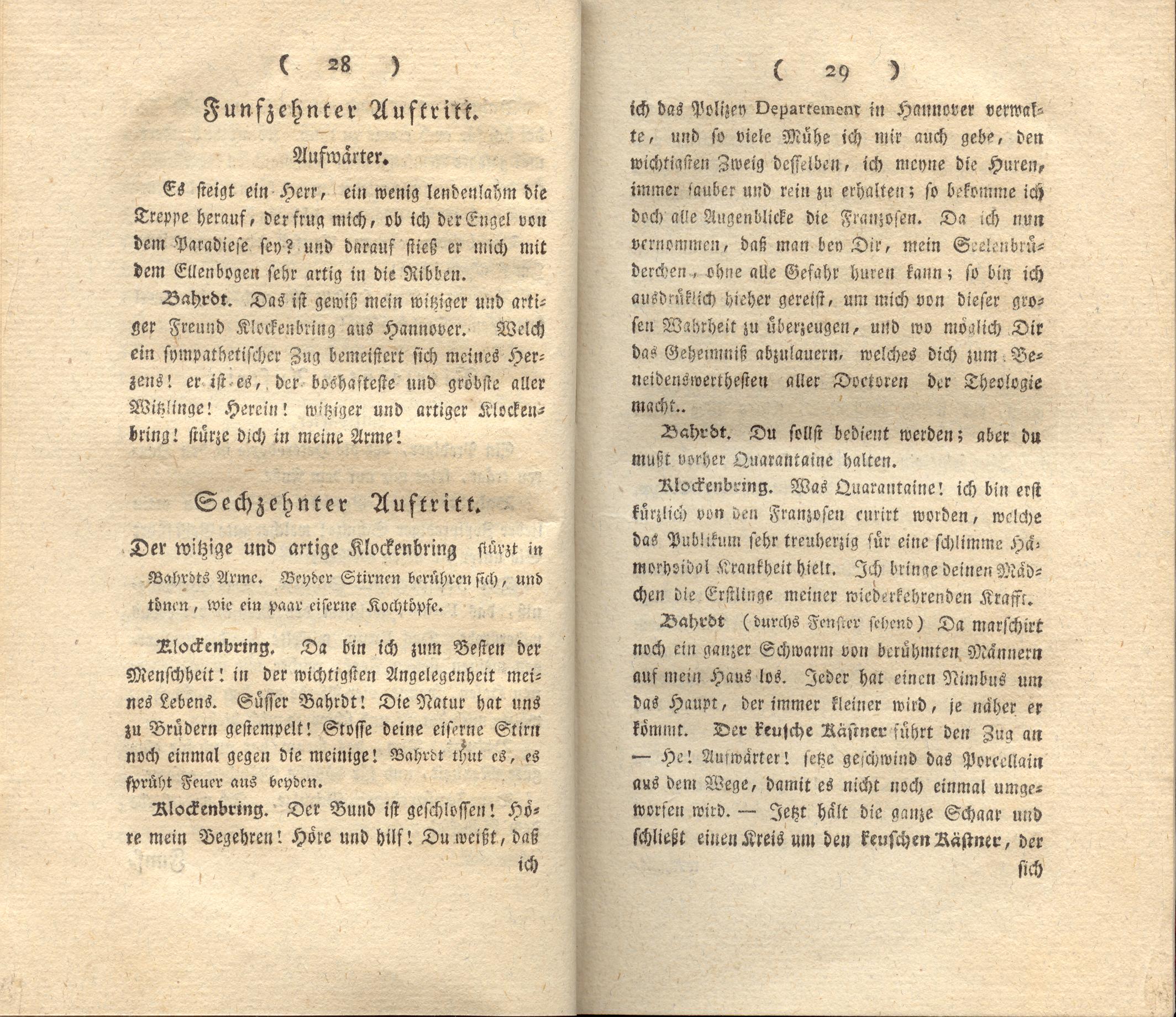 Doctor Bahrdt mit der eisernen Stirn (1790) | 16. (28-29) Põhitekst