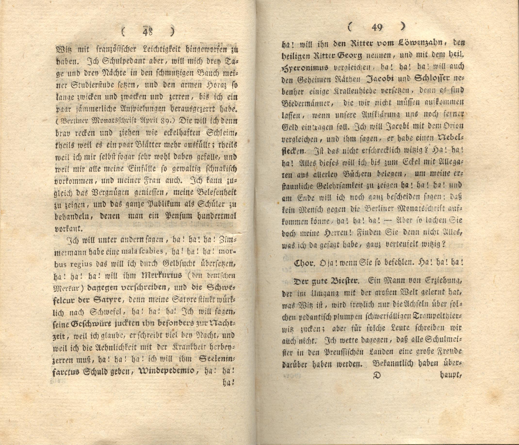 Doctor Bahrdt mit der eisernen Stirn (1790) | 26. (48-49) Põhitekst