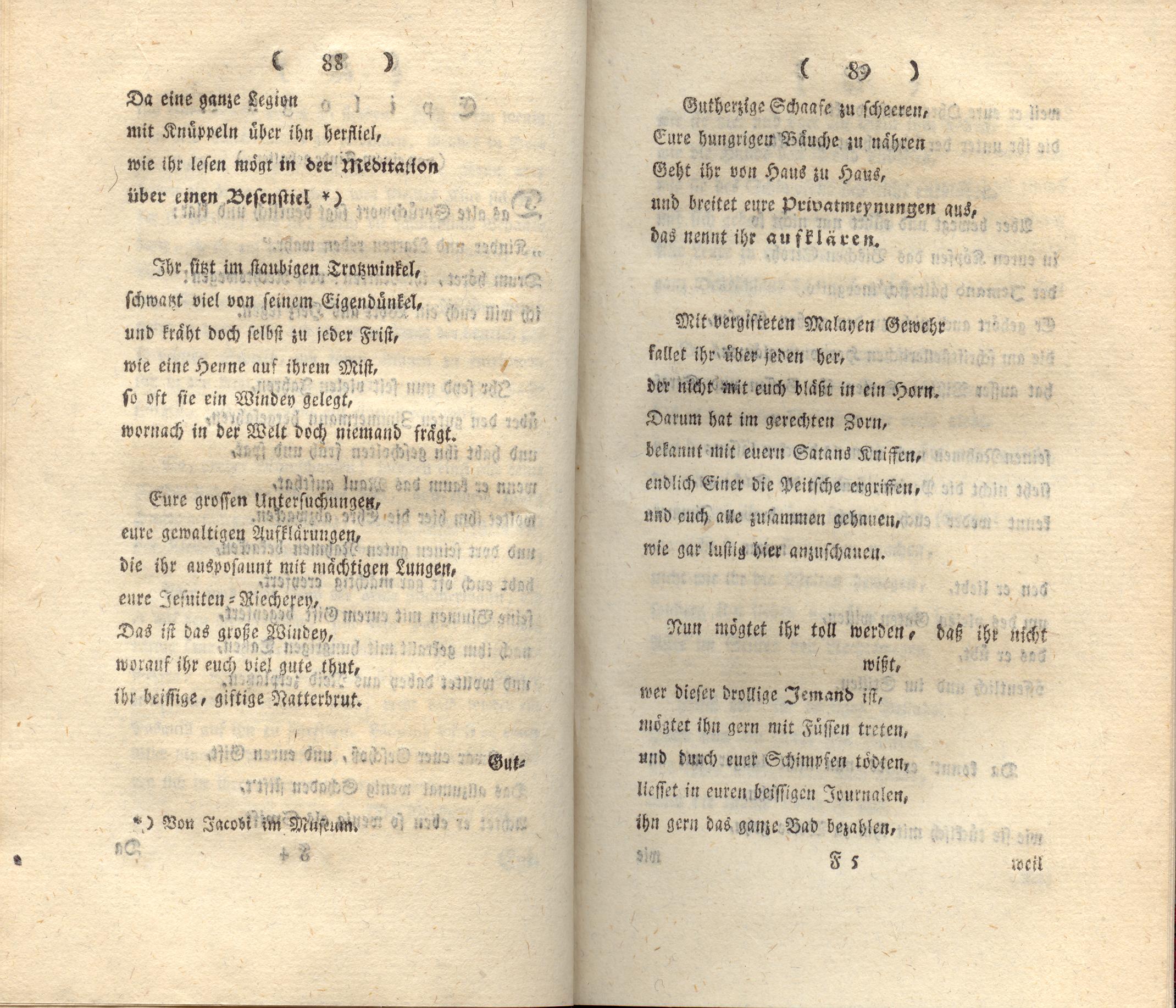 Doctor Bahrdt mit der eisernen Stirn (1790) | 46. (88-89) Haupttext