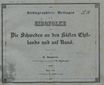 Lithographirte Beilagen zu Eibofolke oder Die Schweden an den Küsten Ehstlands und auf Runö